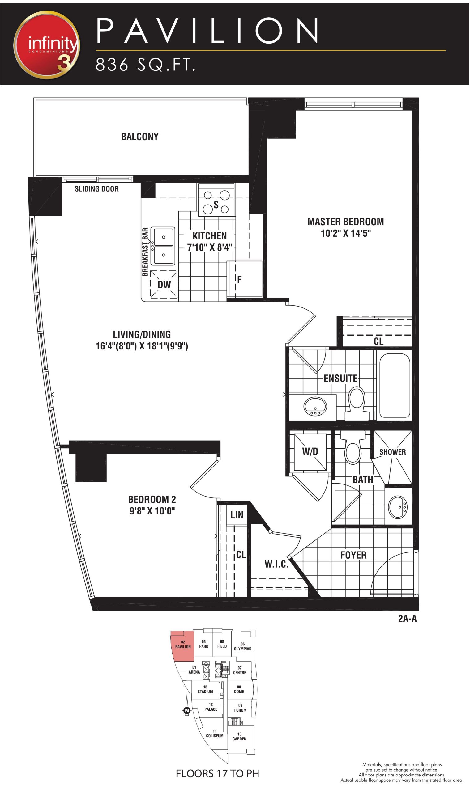 Pavilion floor plan