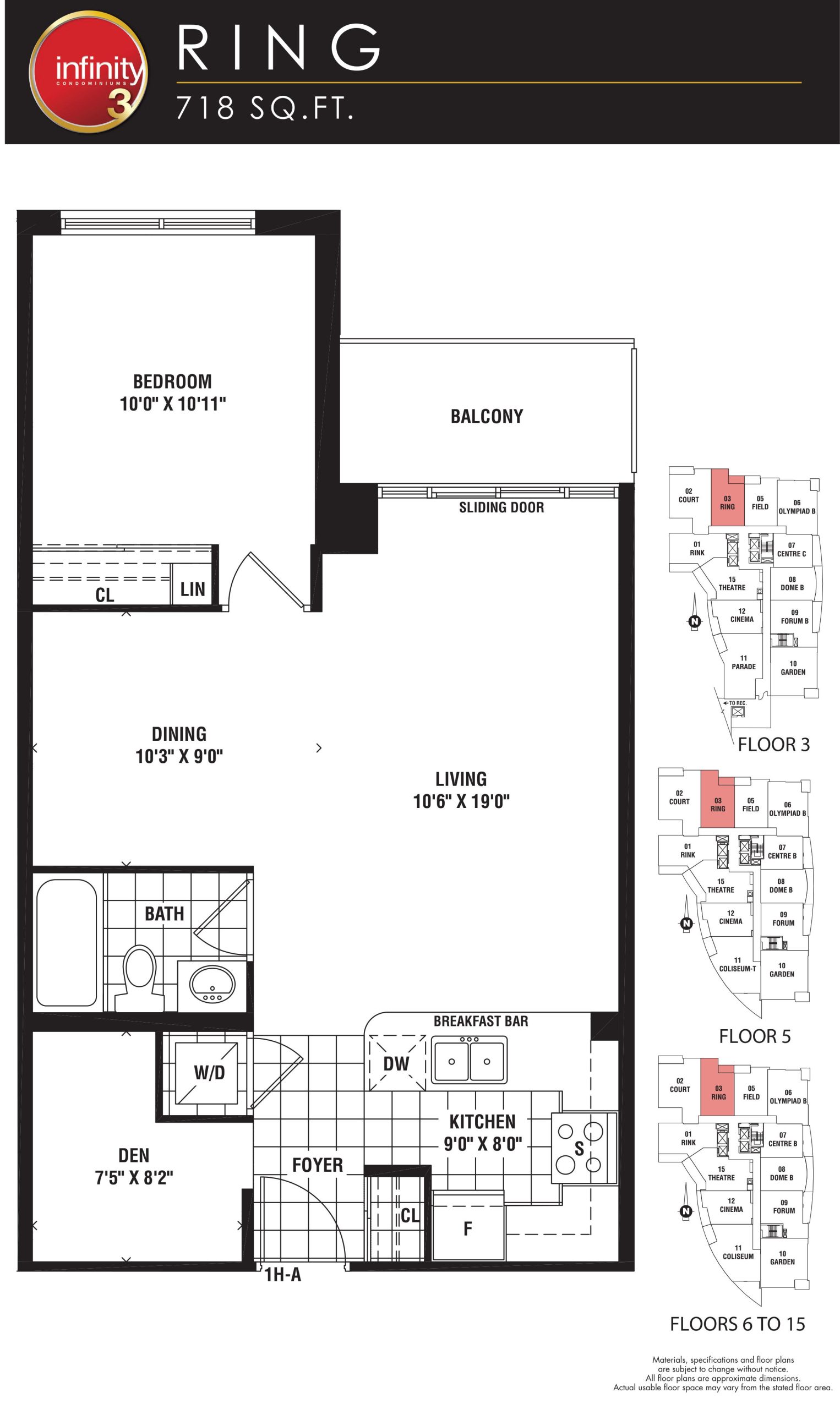 Ring floor plan