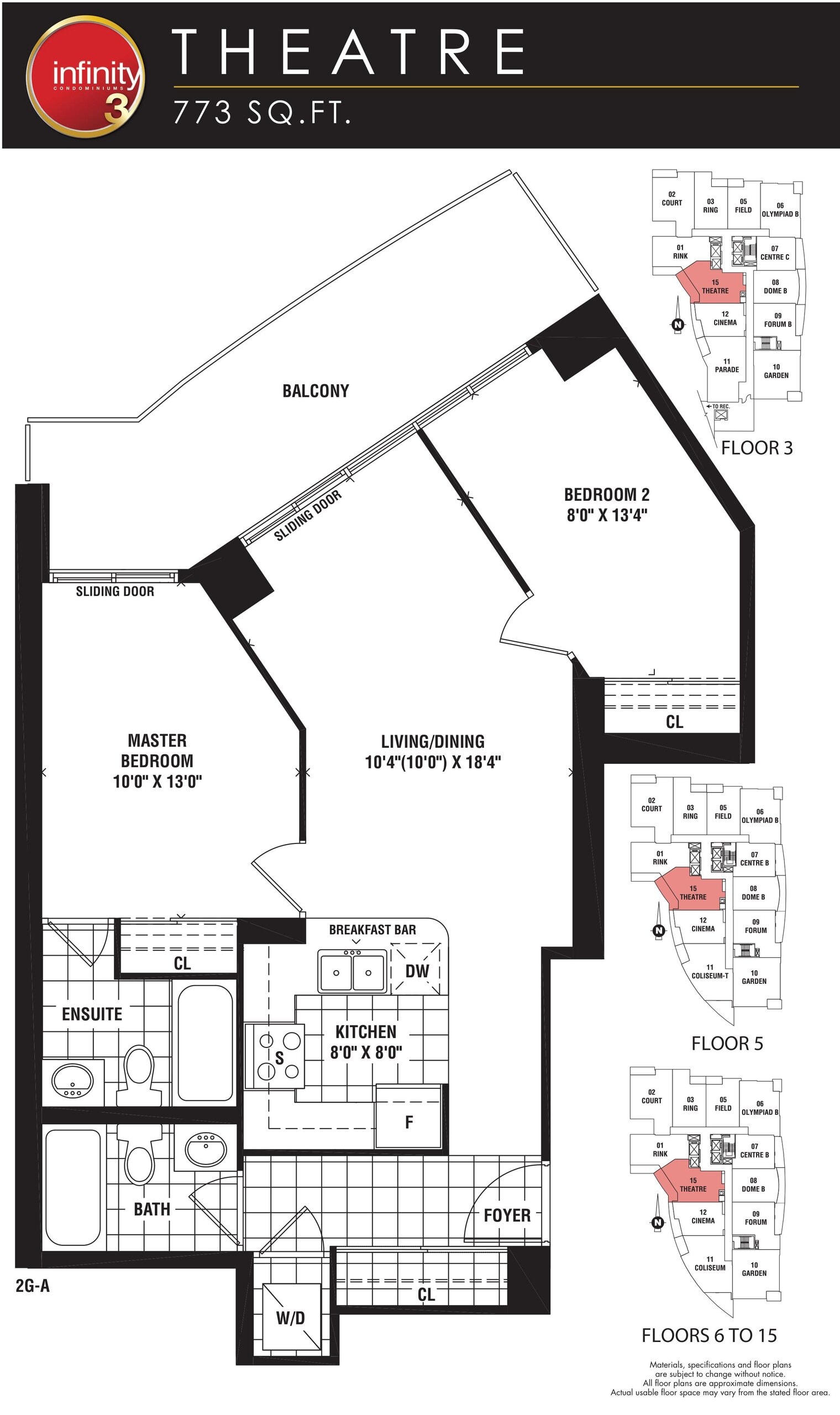Theatre floor plan