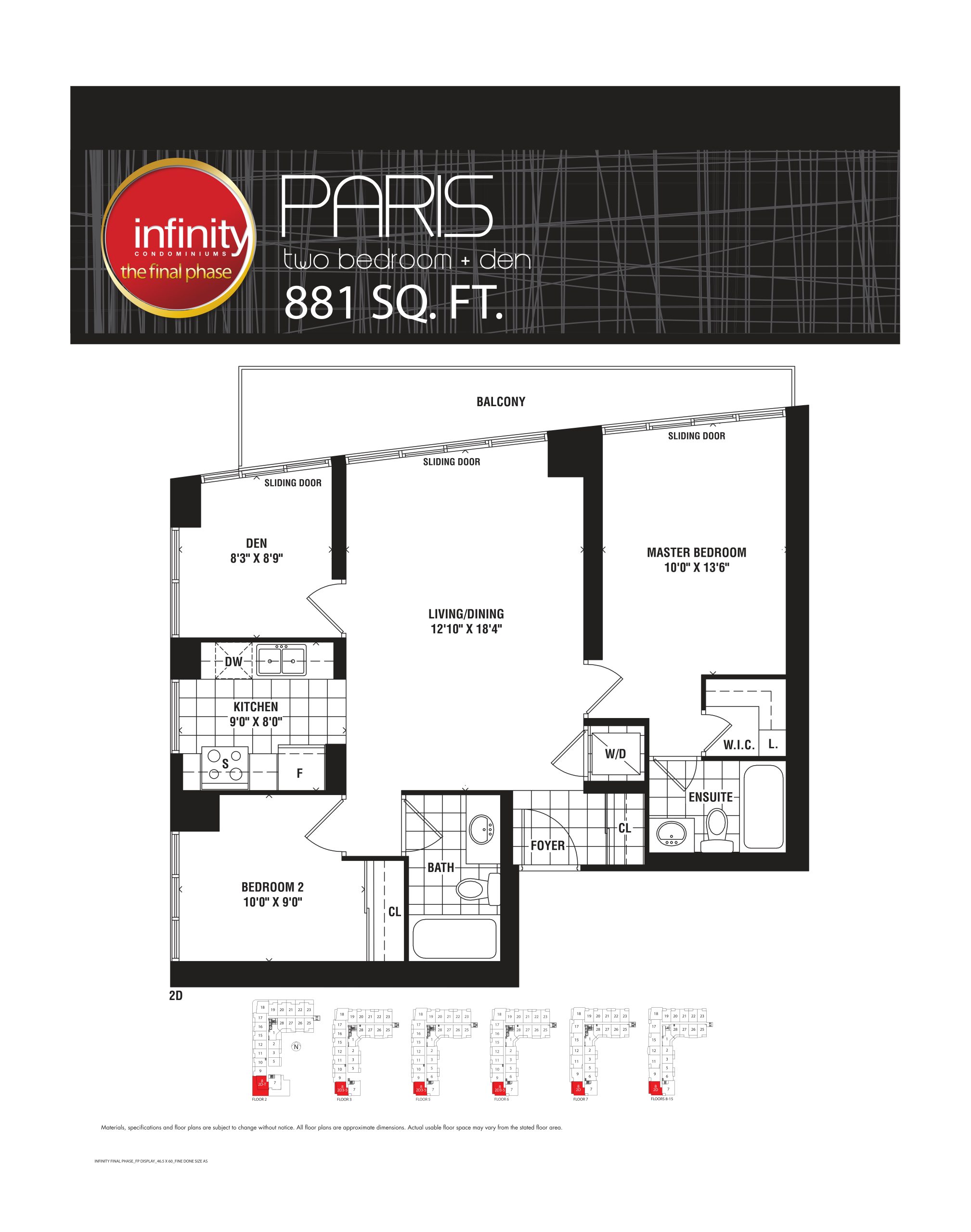 Paris floor plan
