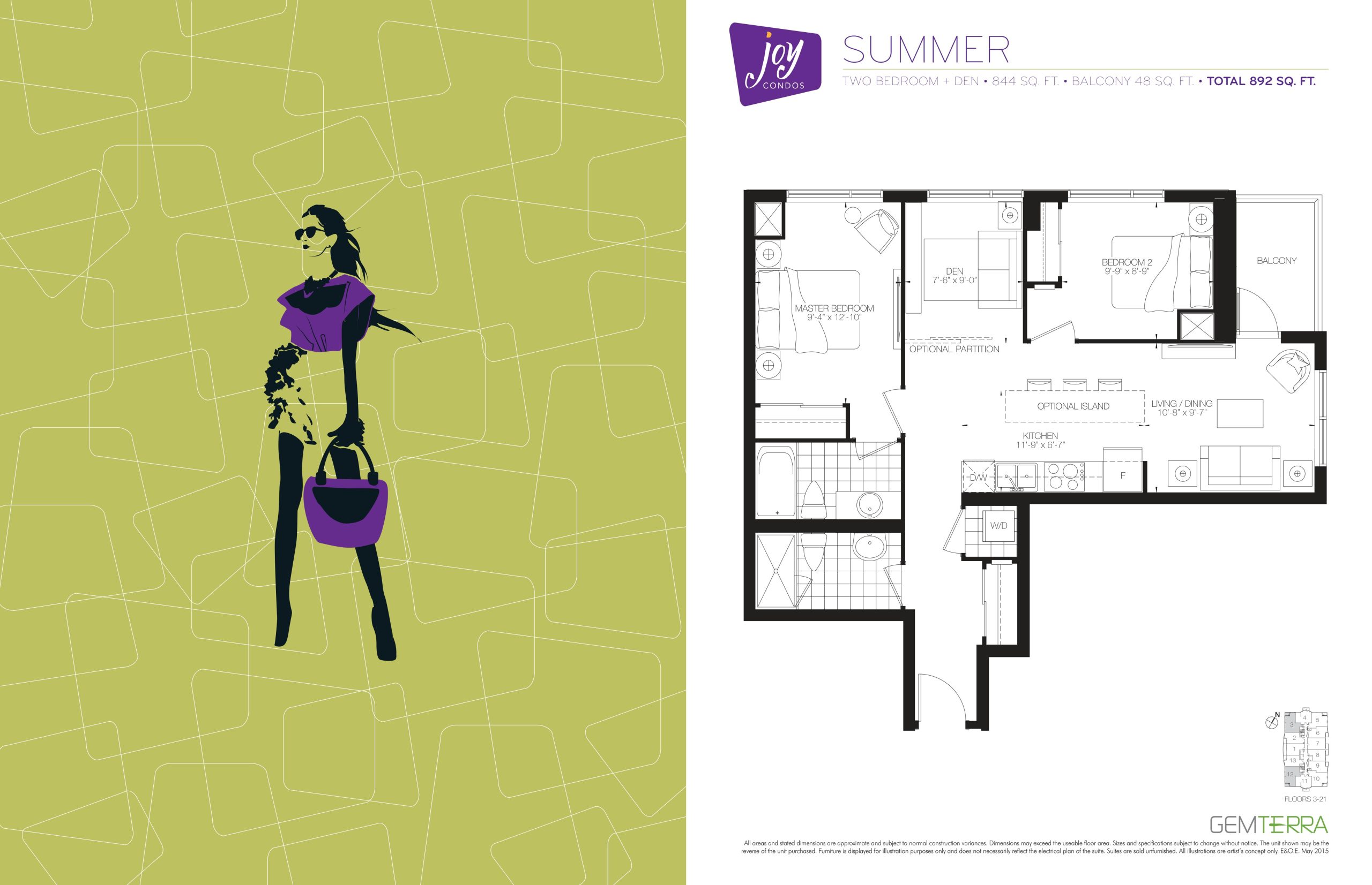 Summer floor plan
