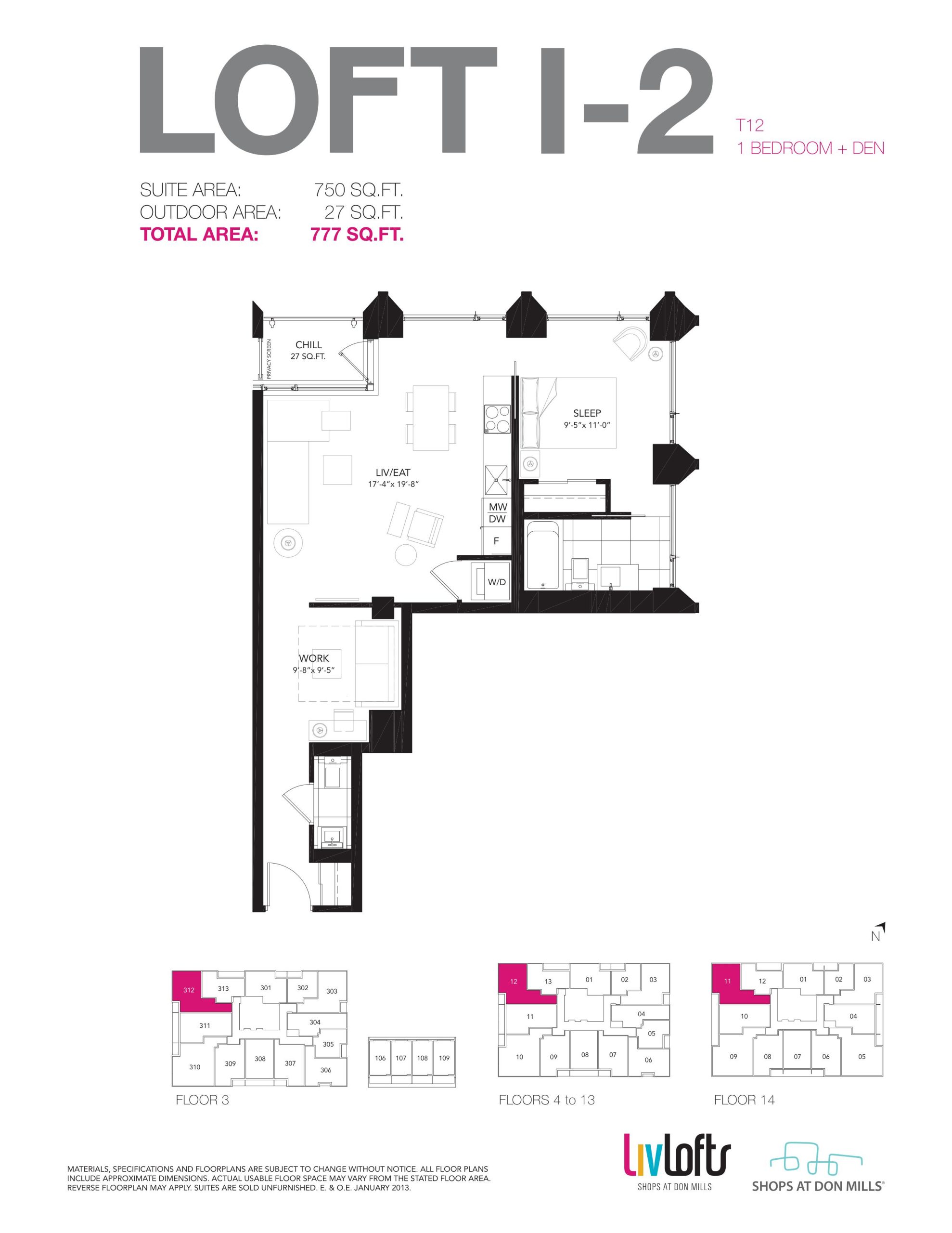 Loft I-2 floor plan