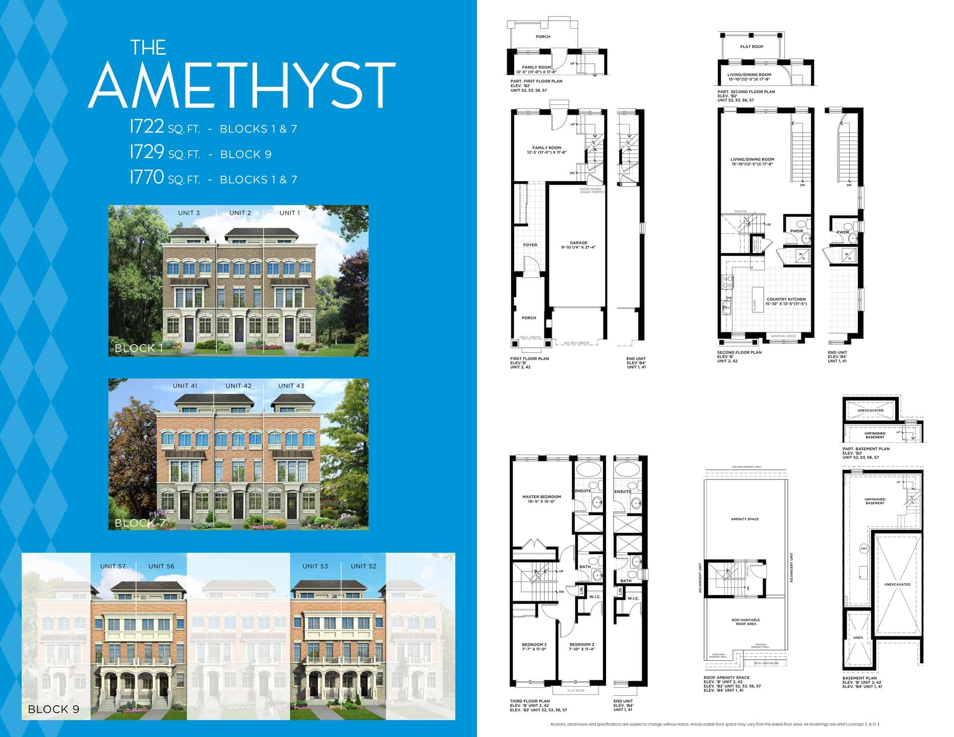 The Amethyst floor plan