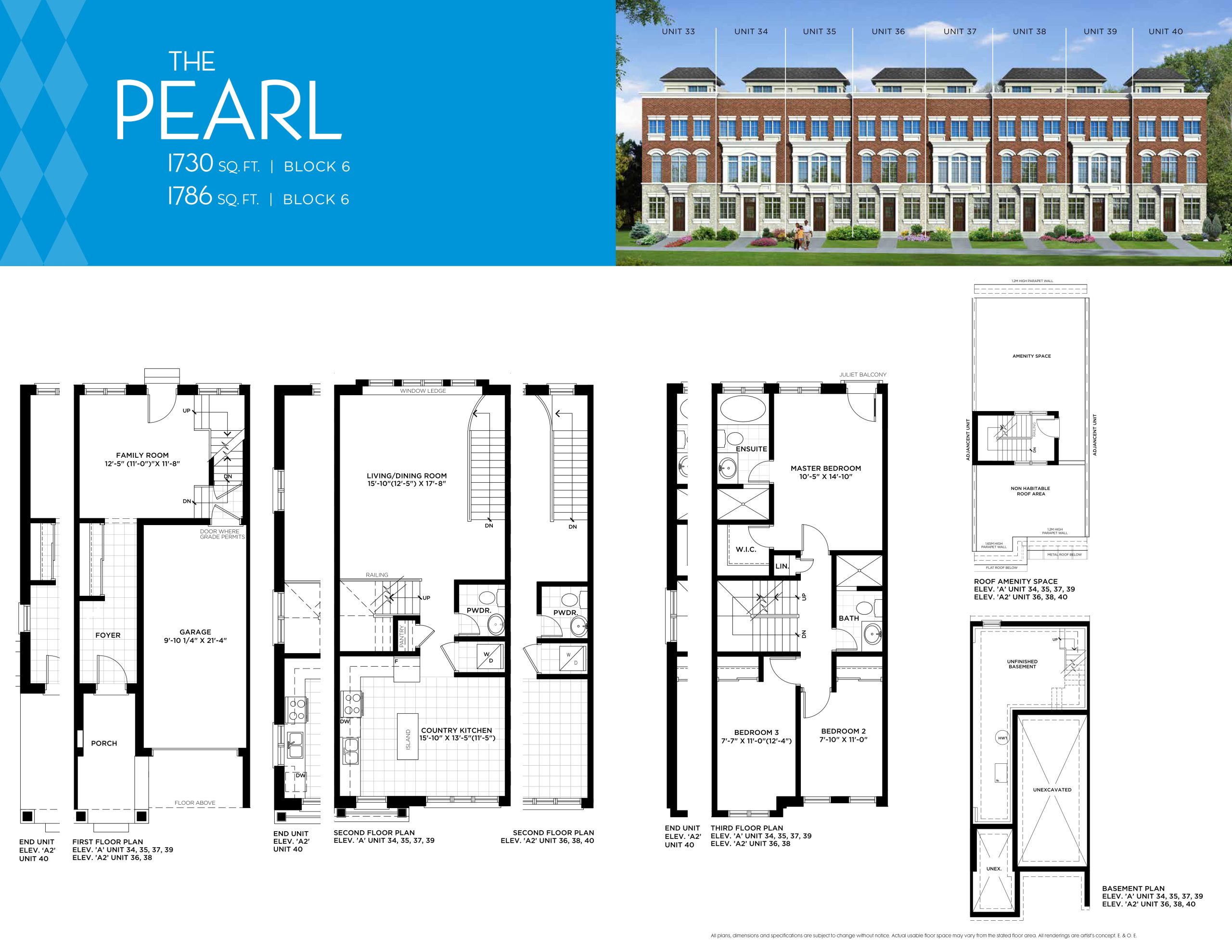 The Pearl floor plan