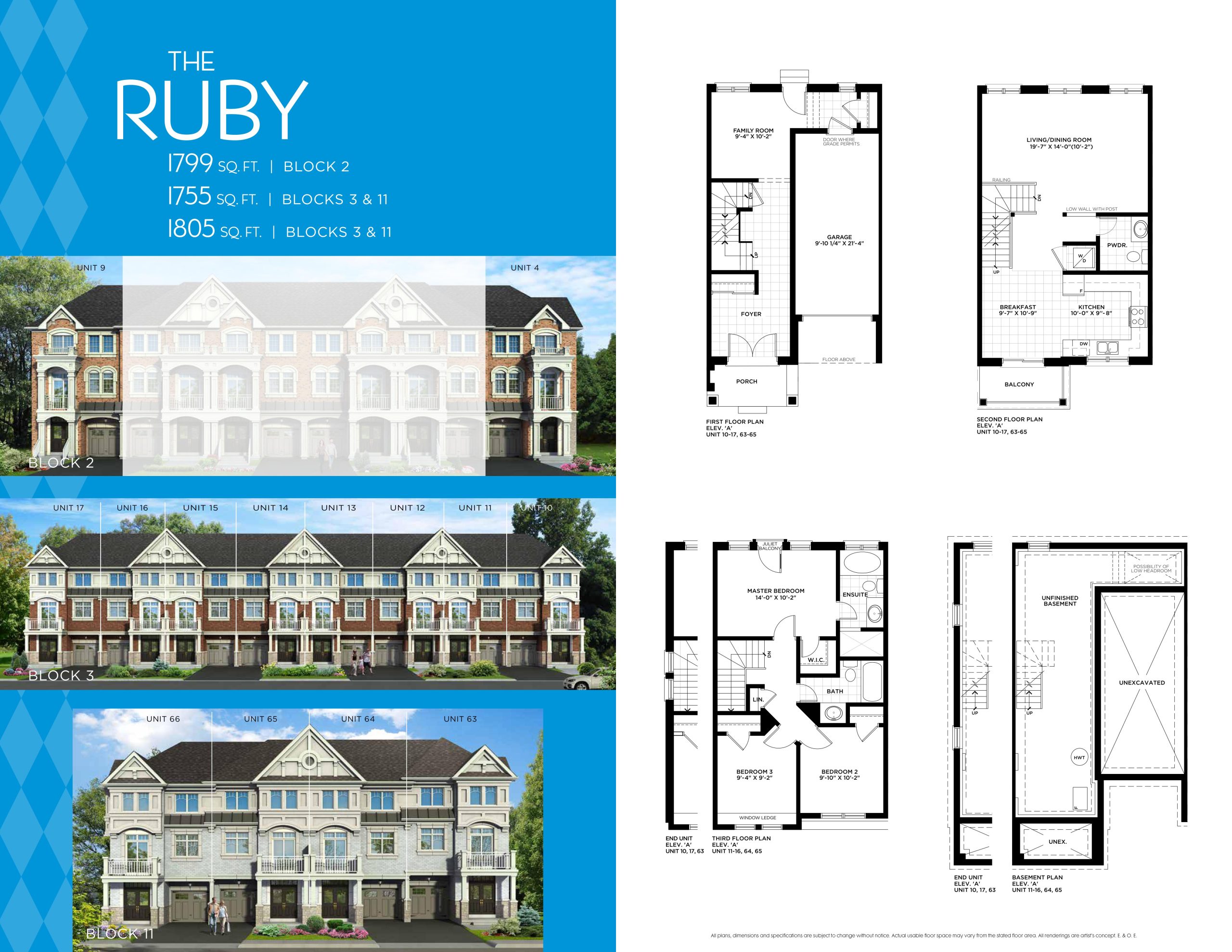 The Ruby floor plan