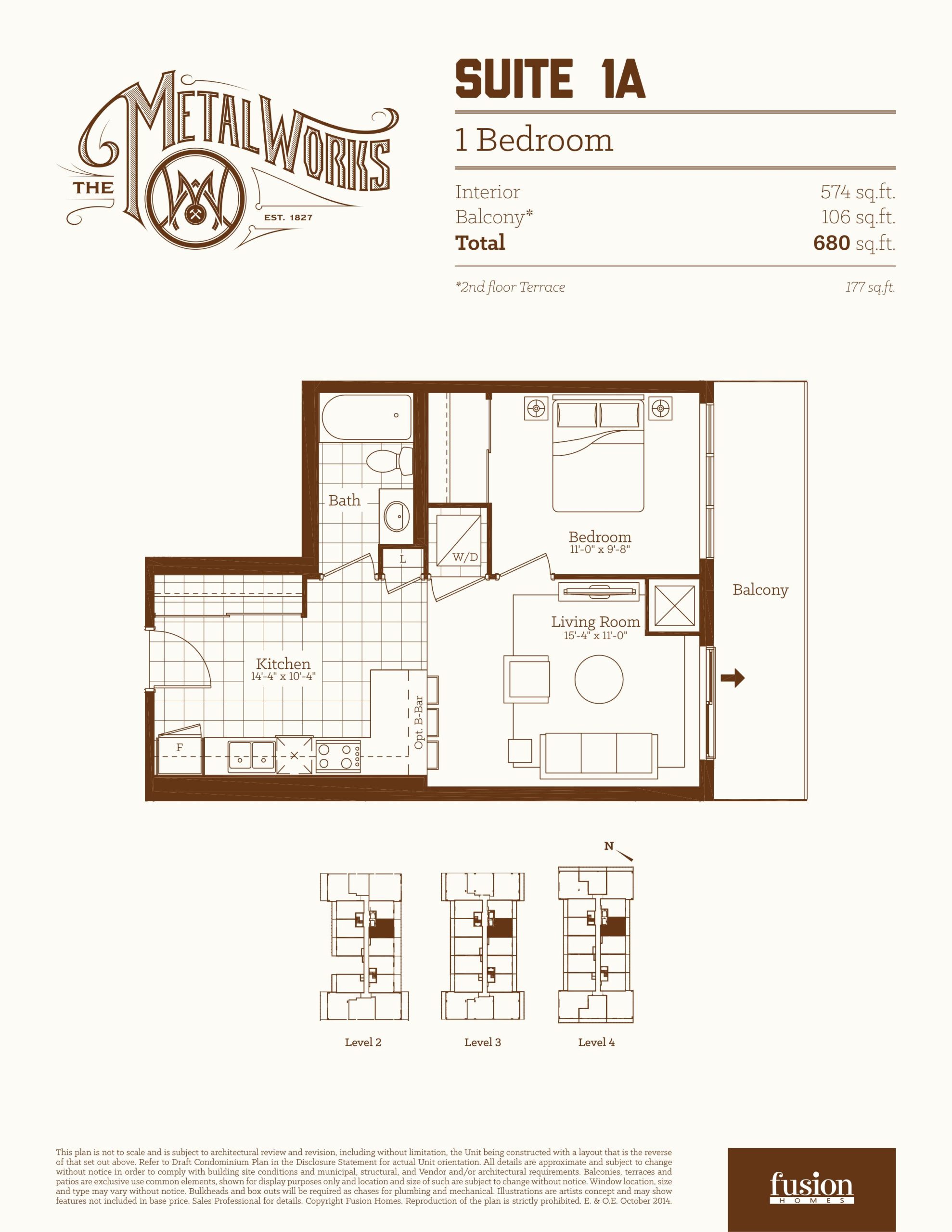 Suite 1A floor plan