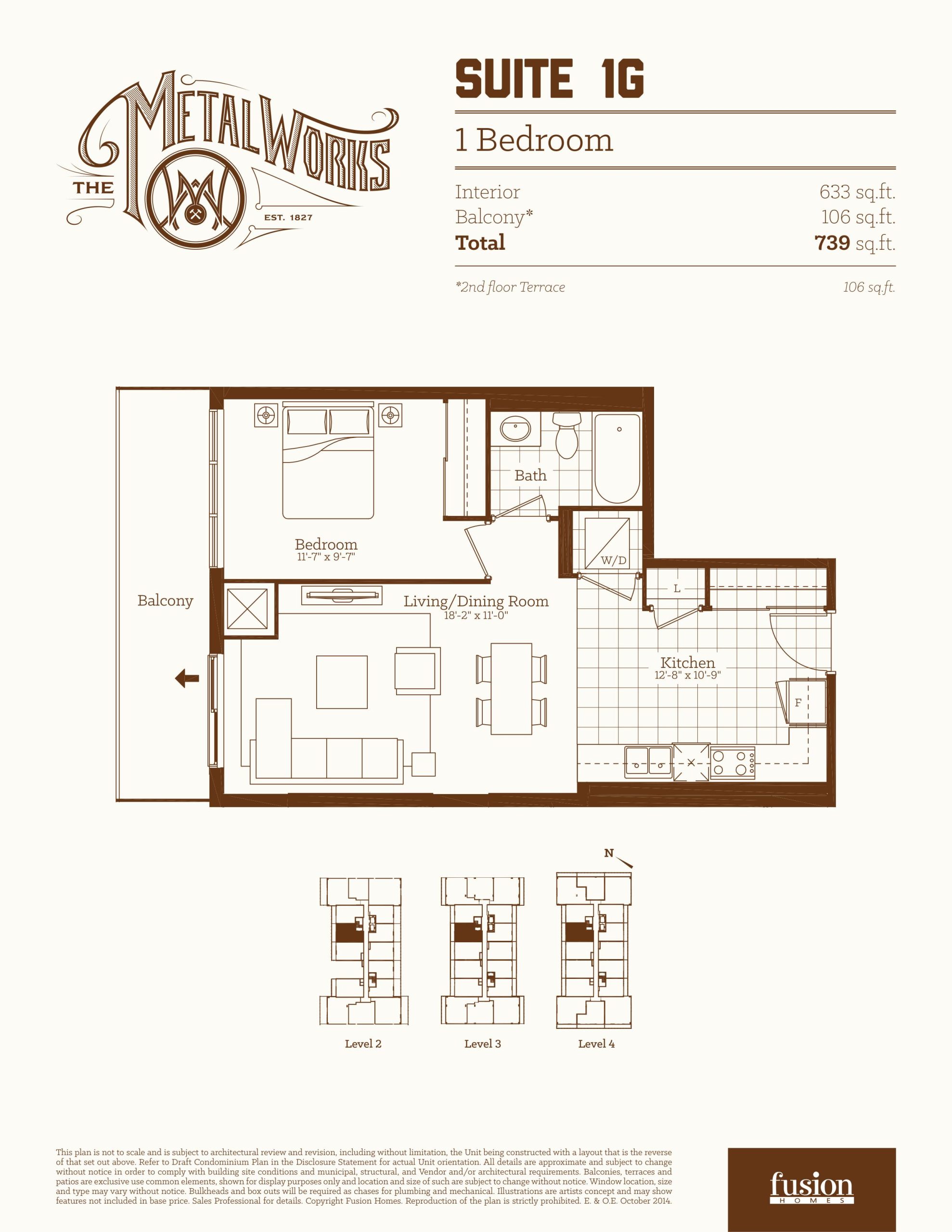 Suite 1G floor plan