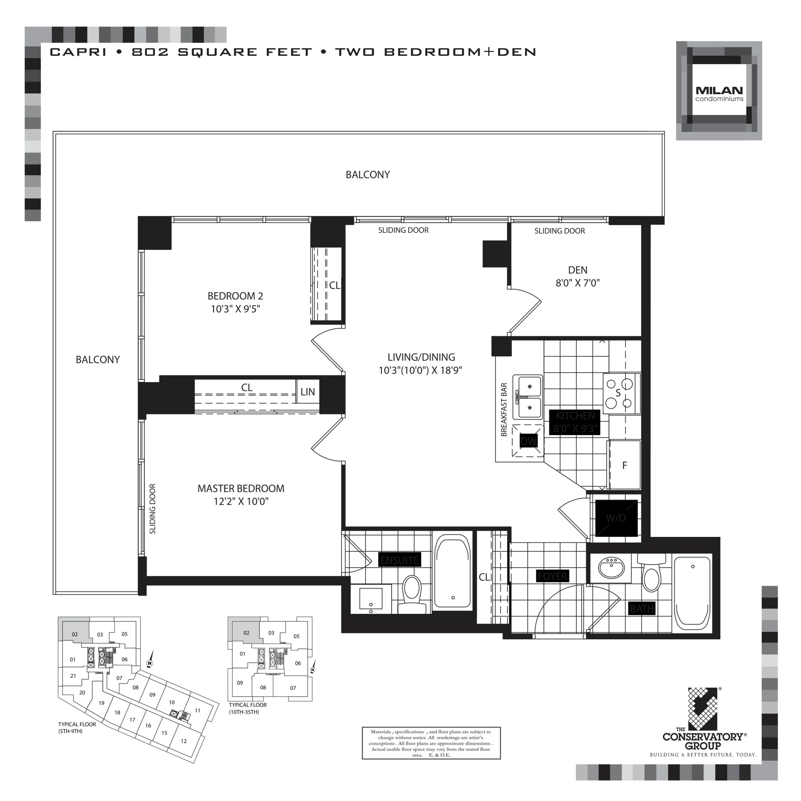 Capri floor plan