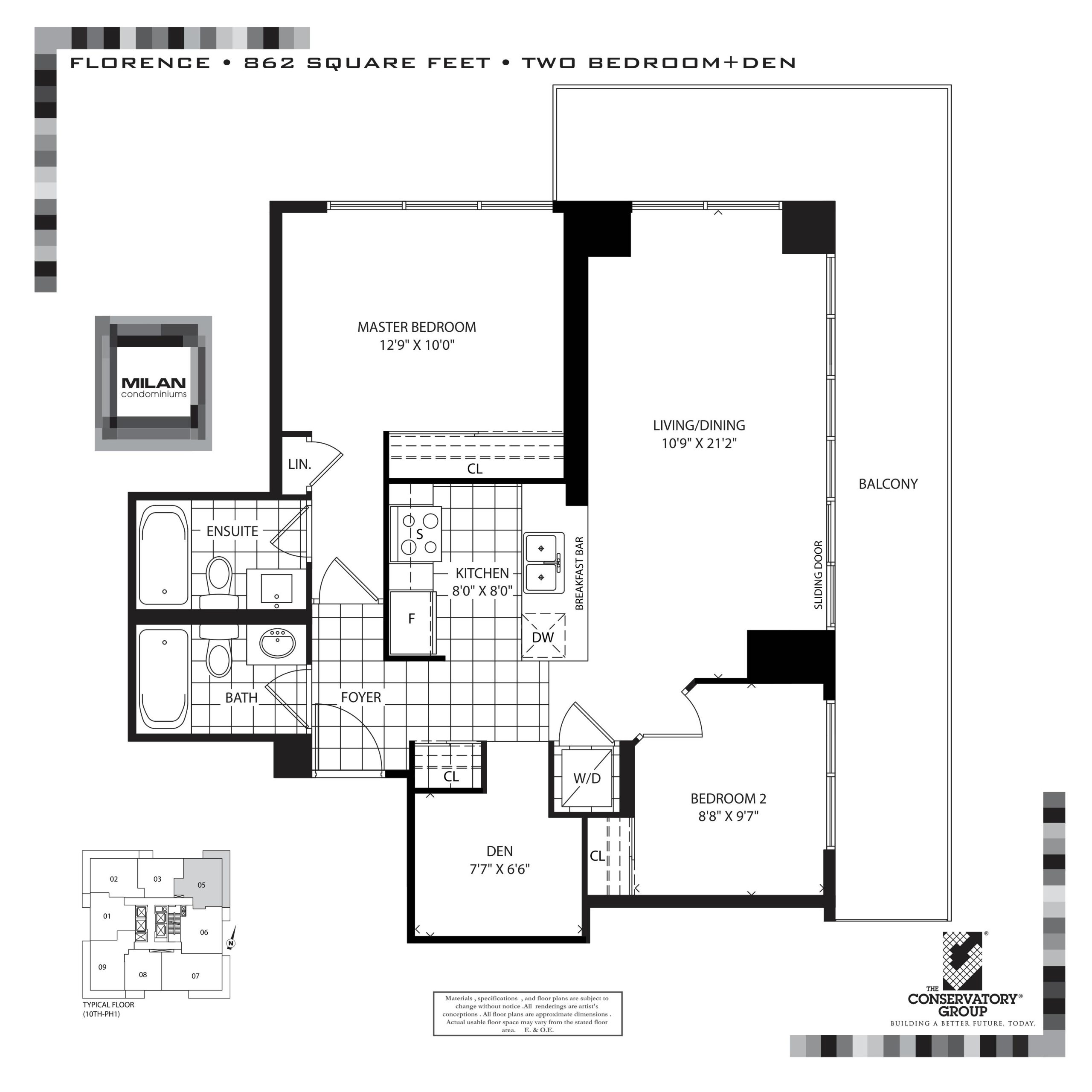Florence floor plan