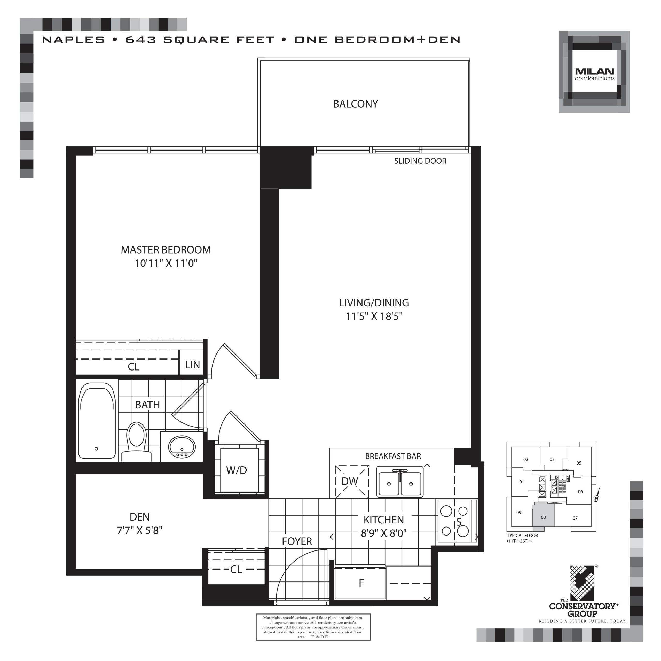 Naples floor plan