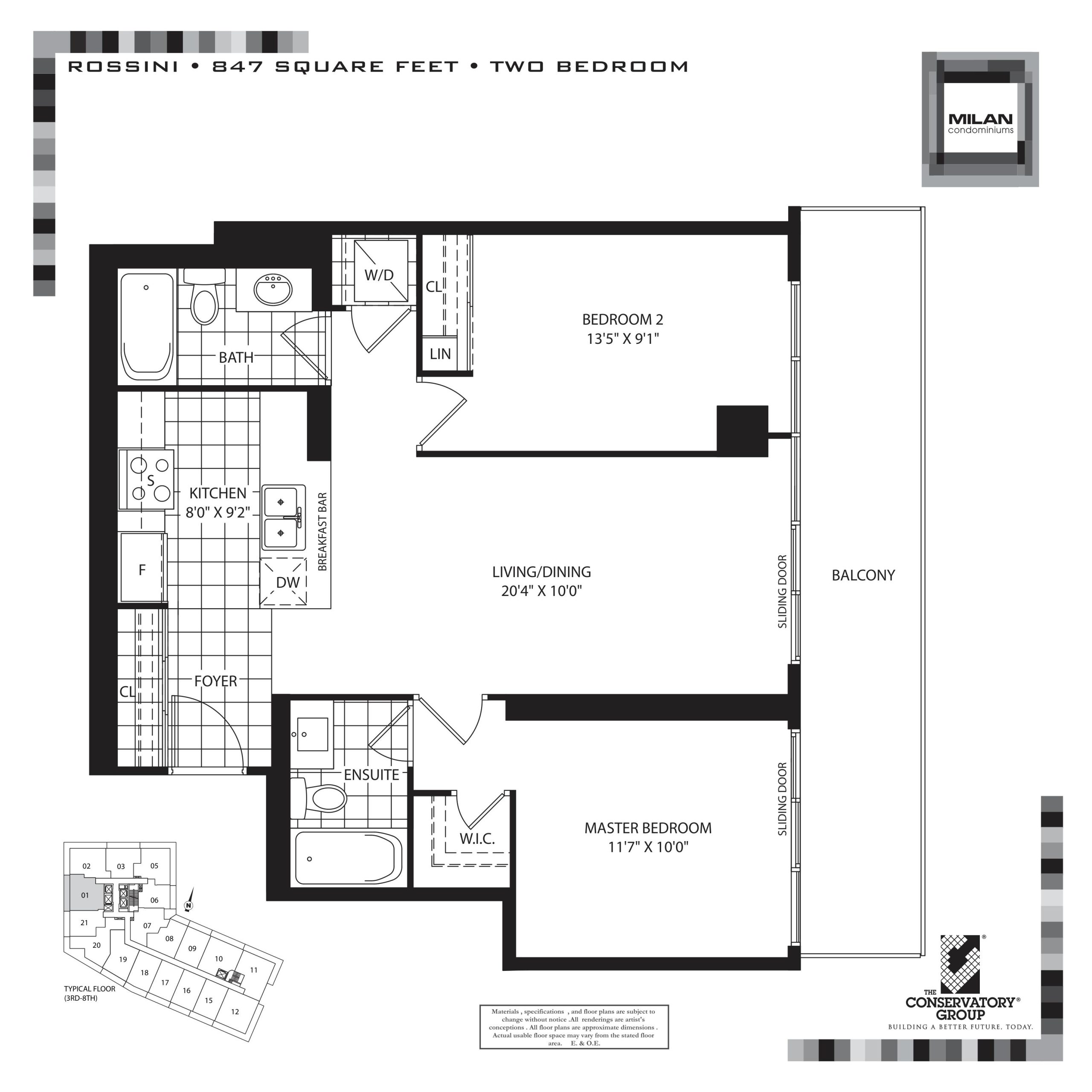 Rossini floor plan