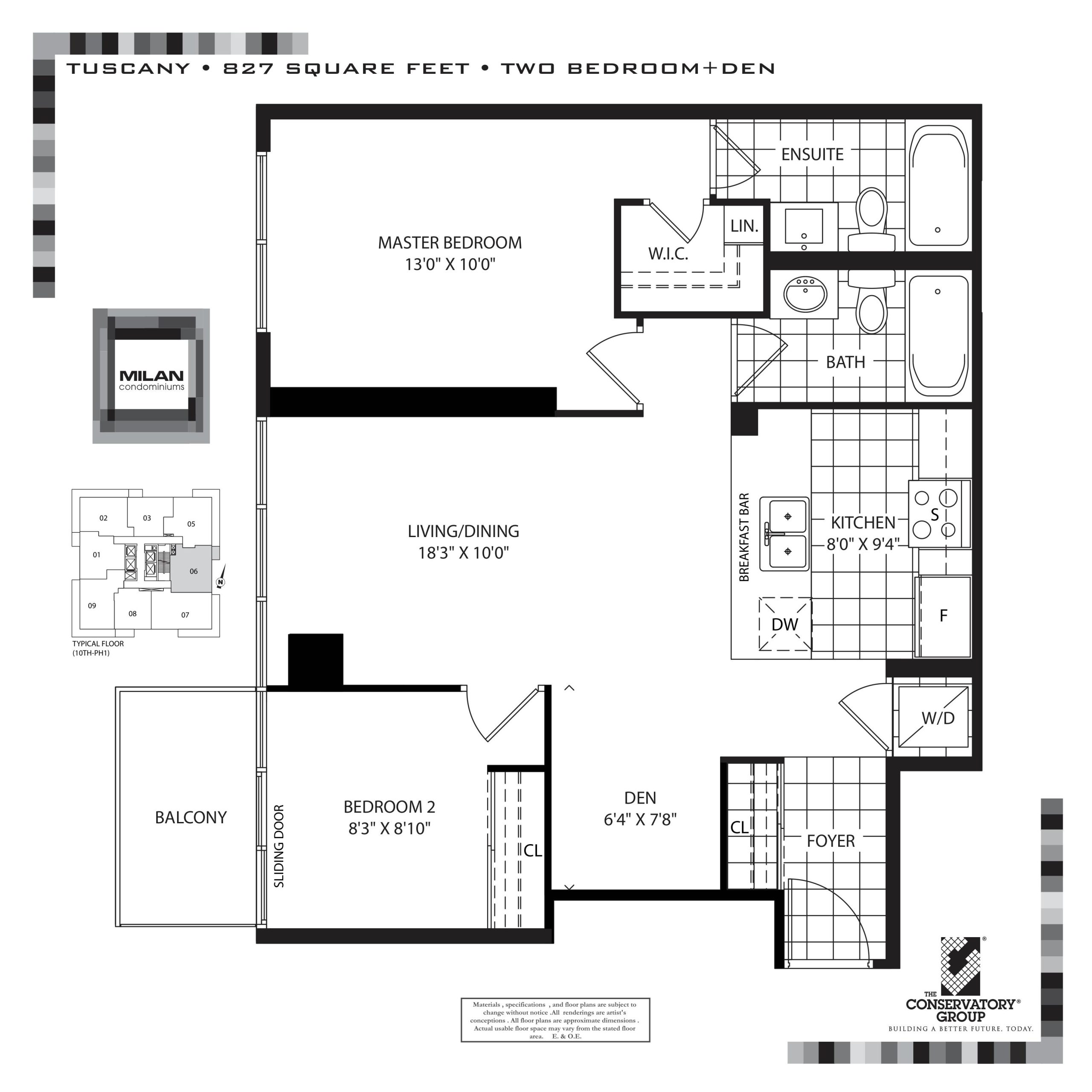 Tuscany floor plan