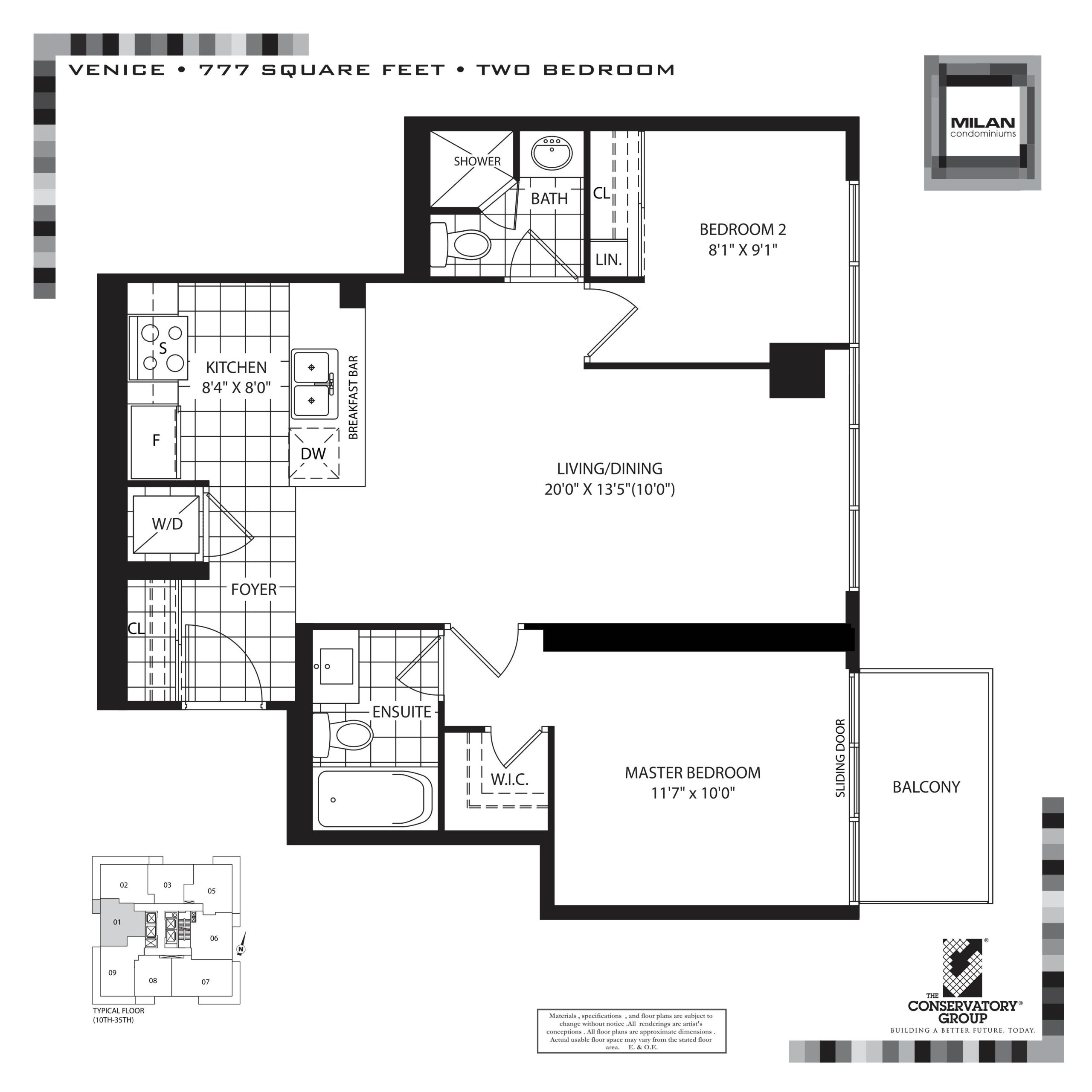 Venice floor plan