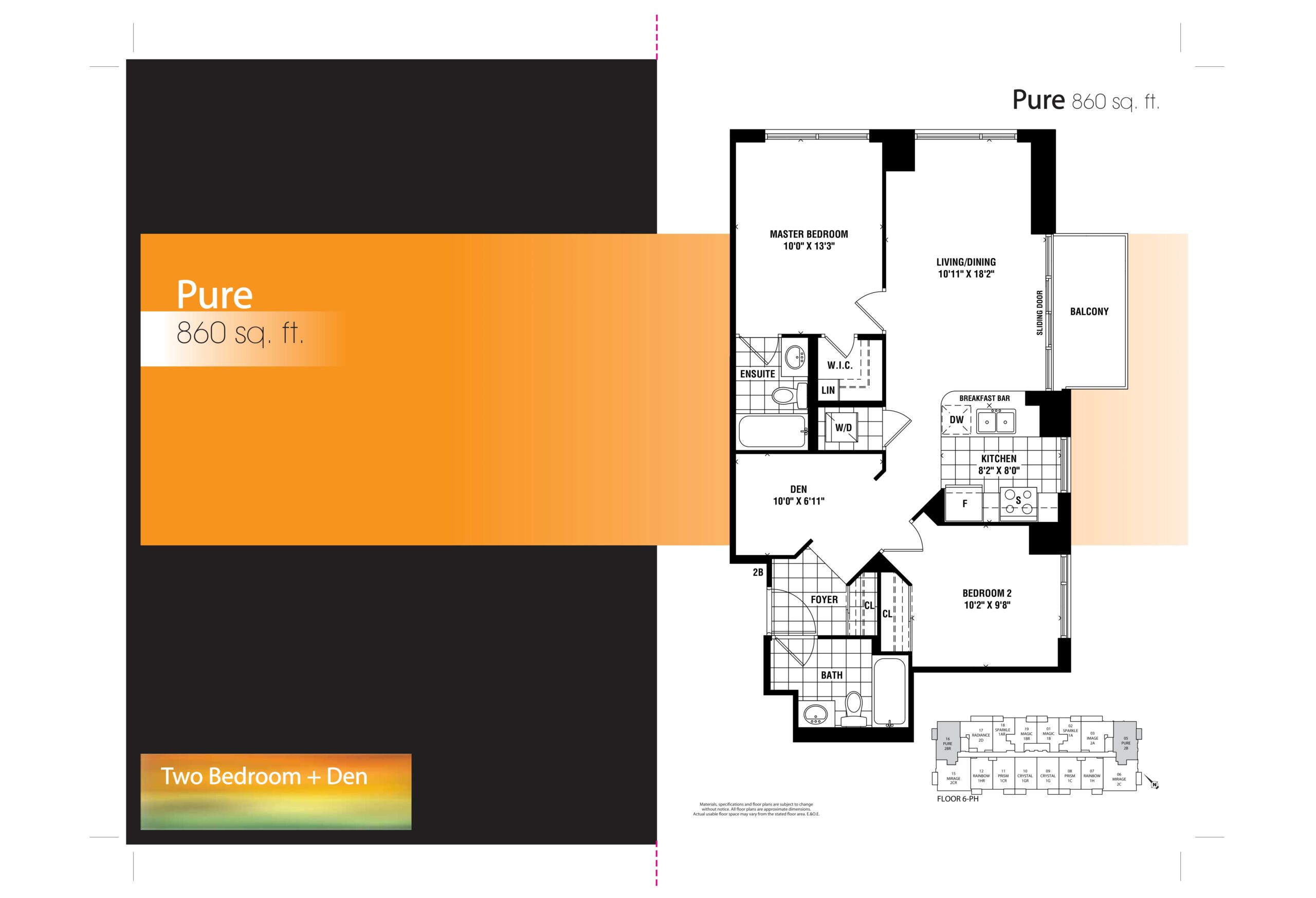 Pure floor plan