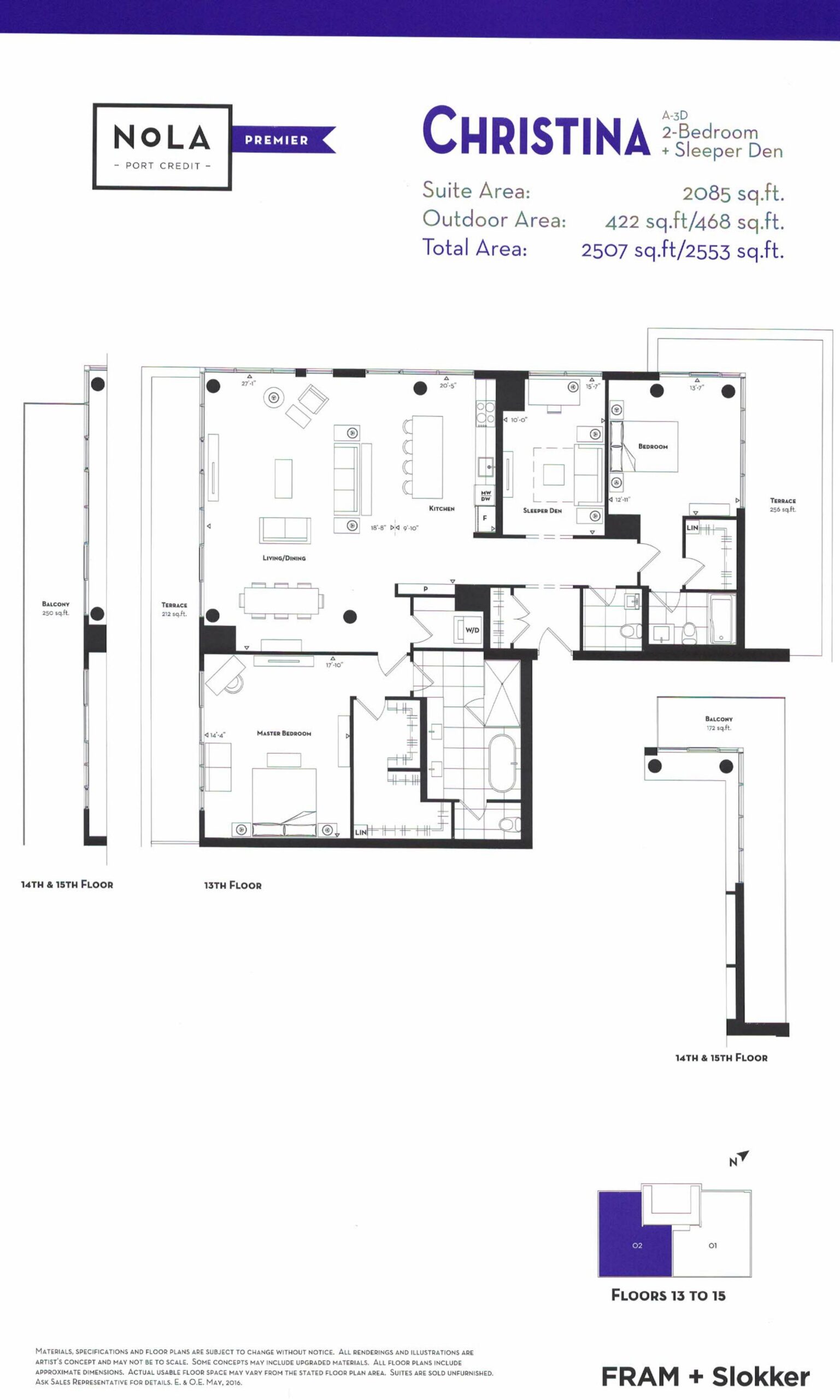 Christina floor plan