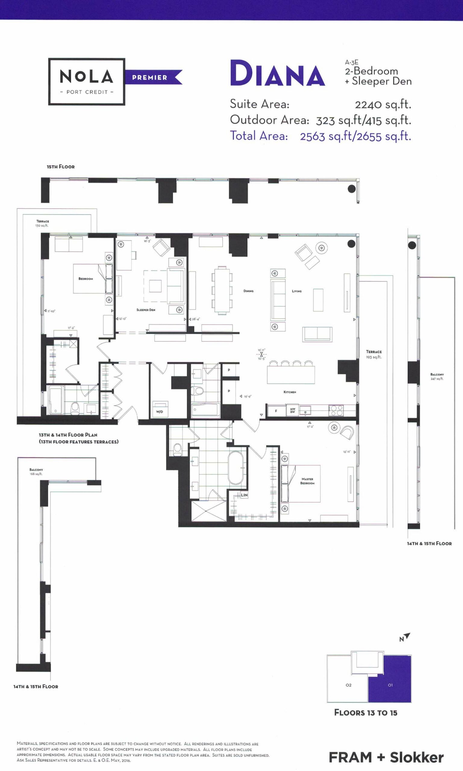 Diana floor plan