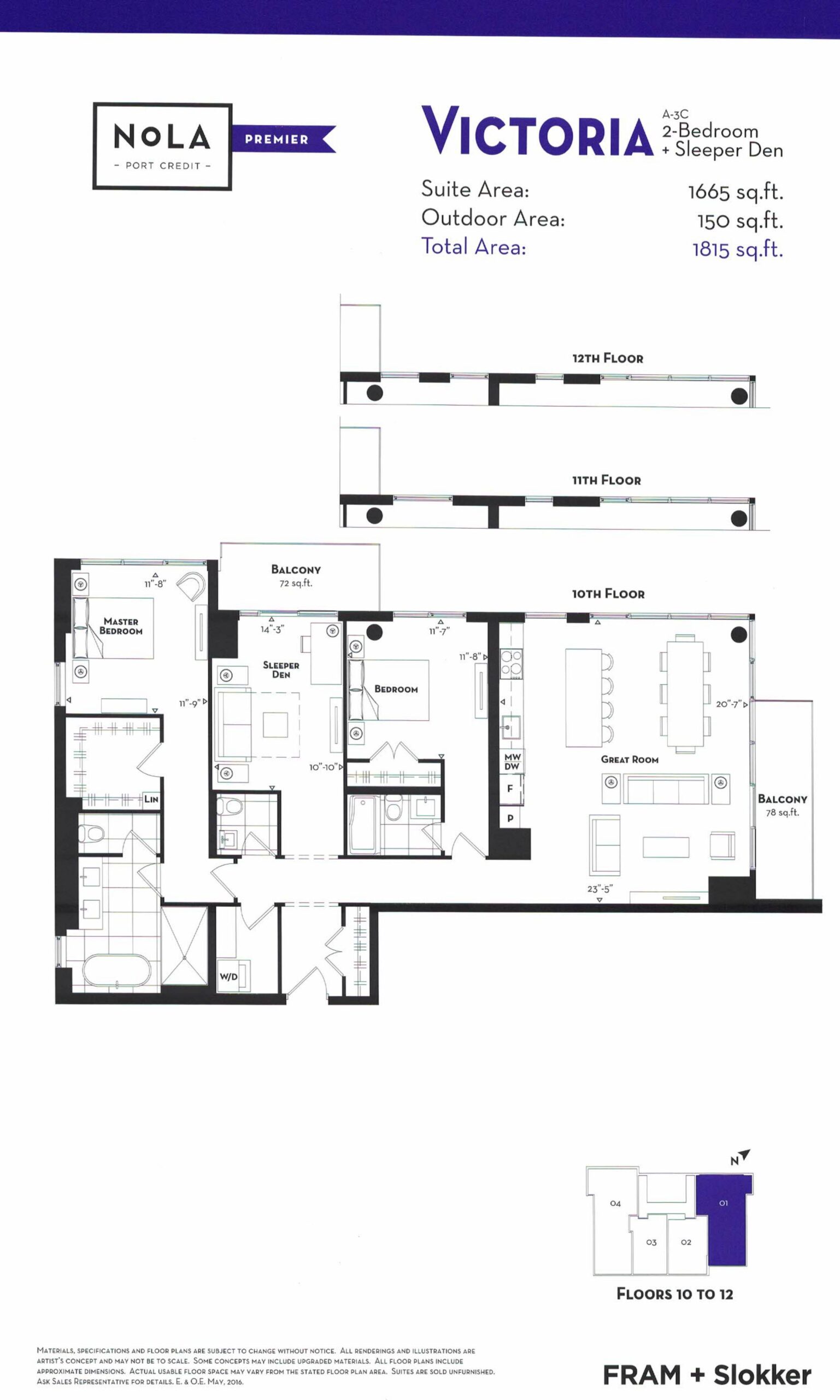 Victoria floor plan