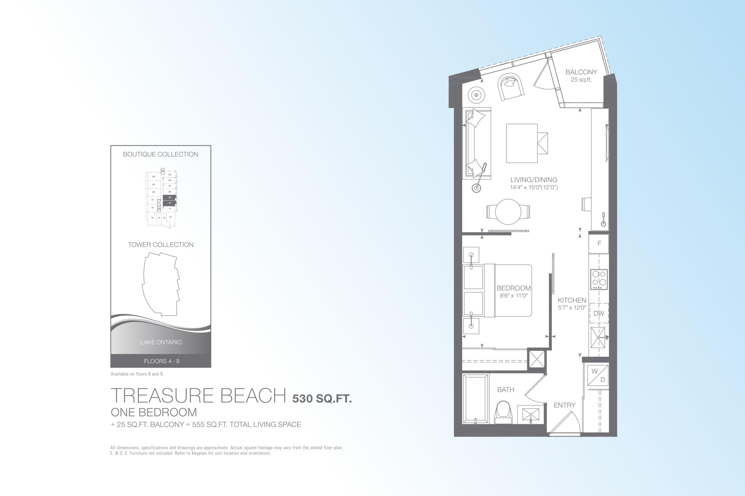 Treasure Beach 530 floor plan