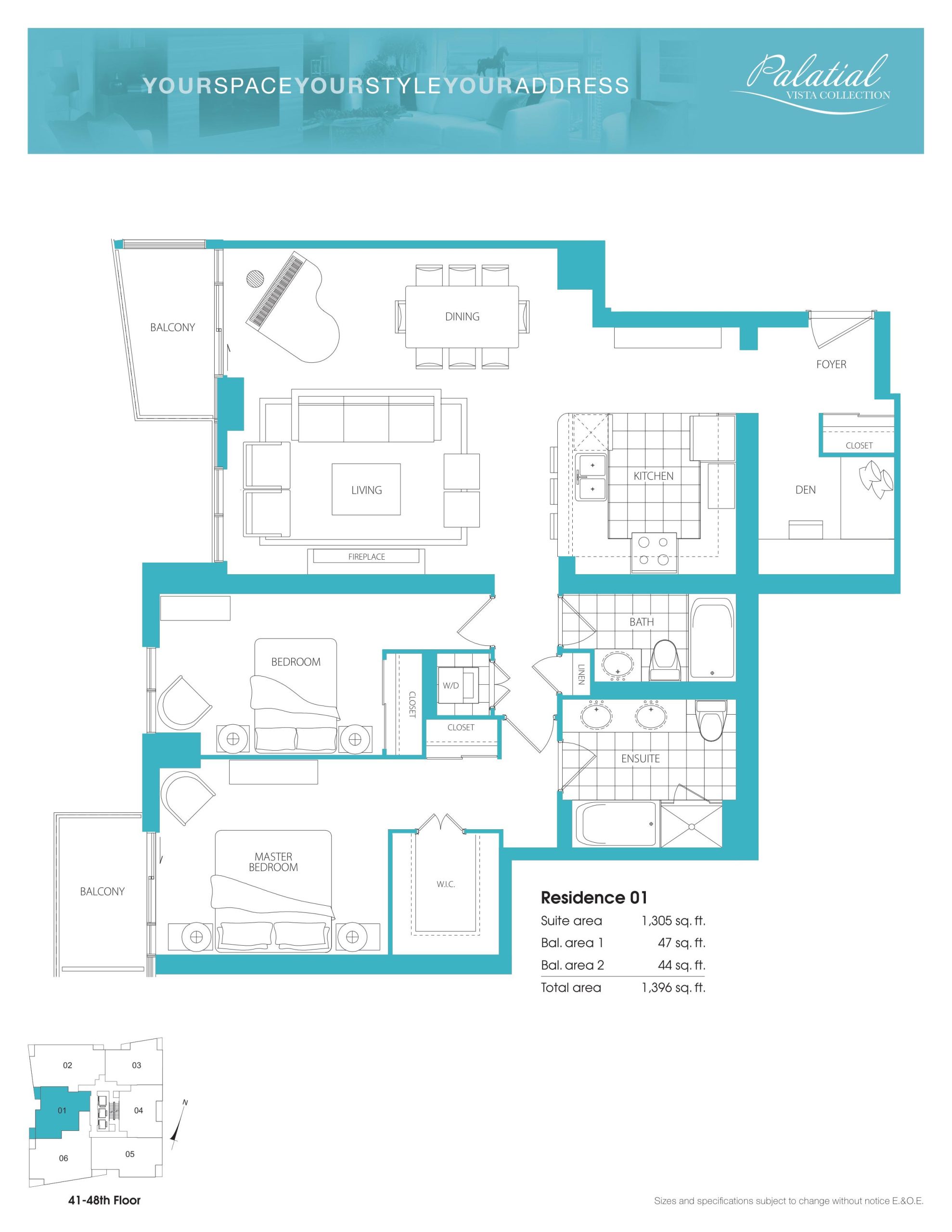 Residence 01 floor plan