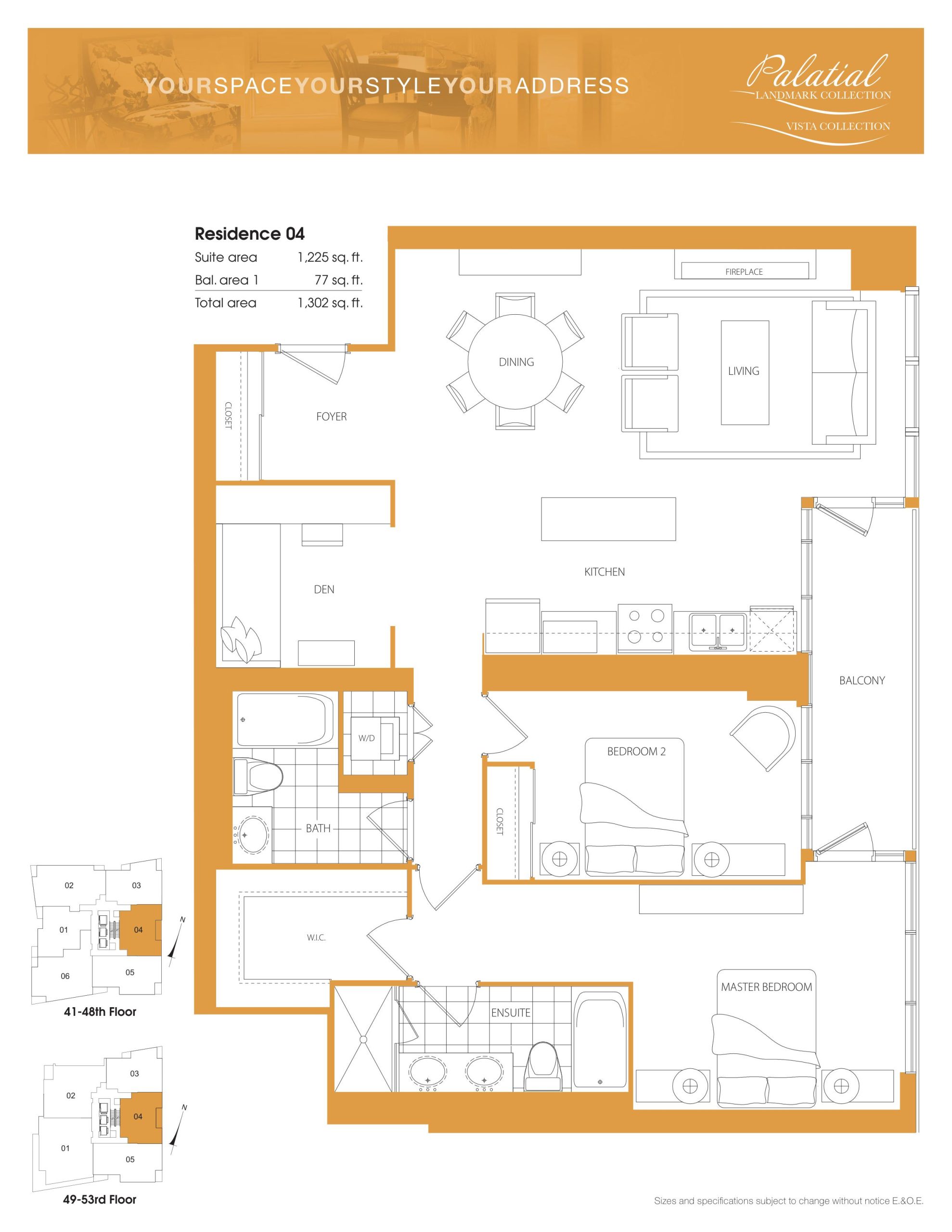 Residence 04 floor plan