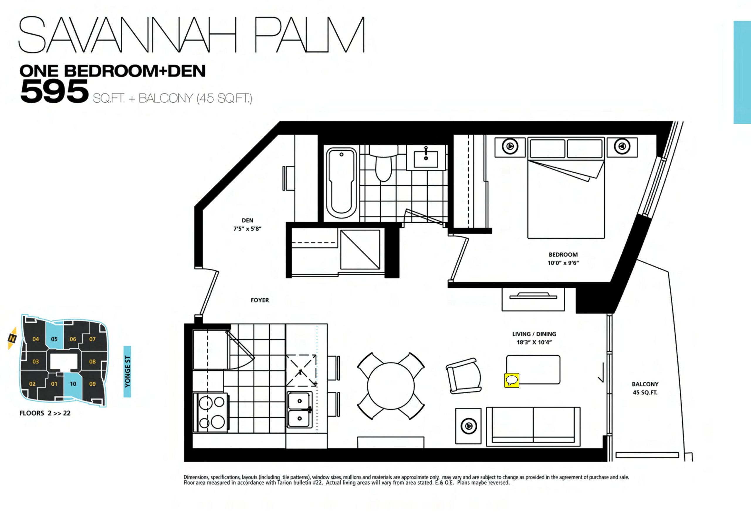 Savannah Palm floor plan