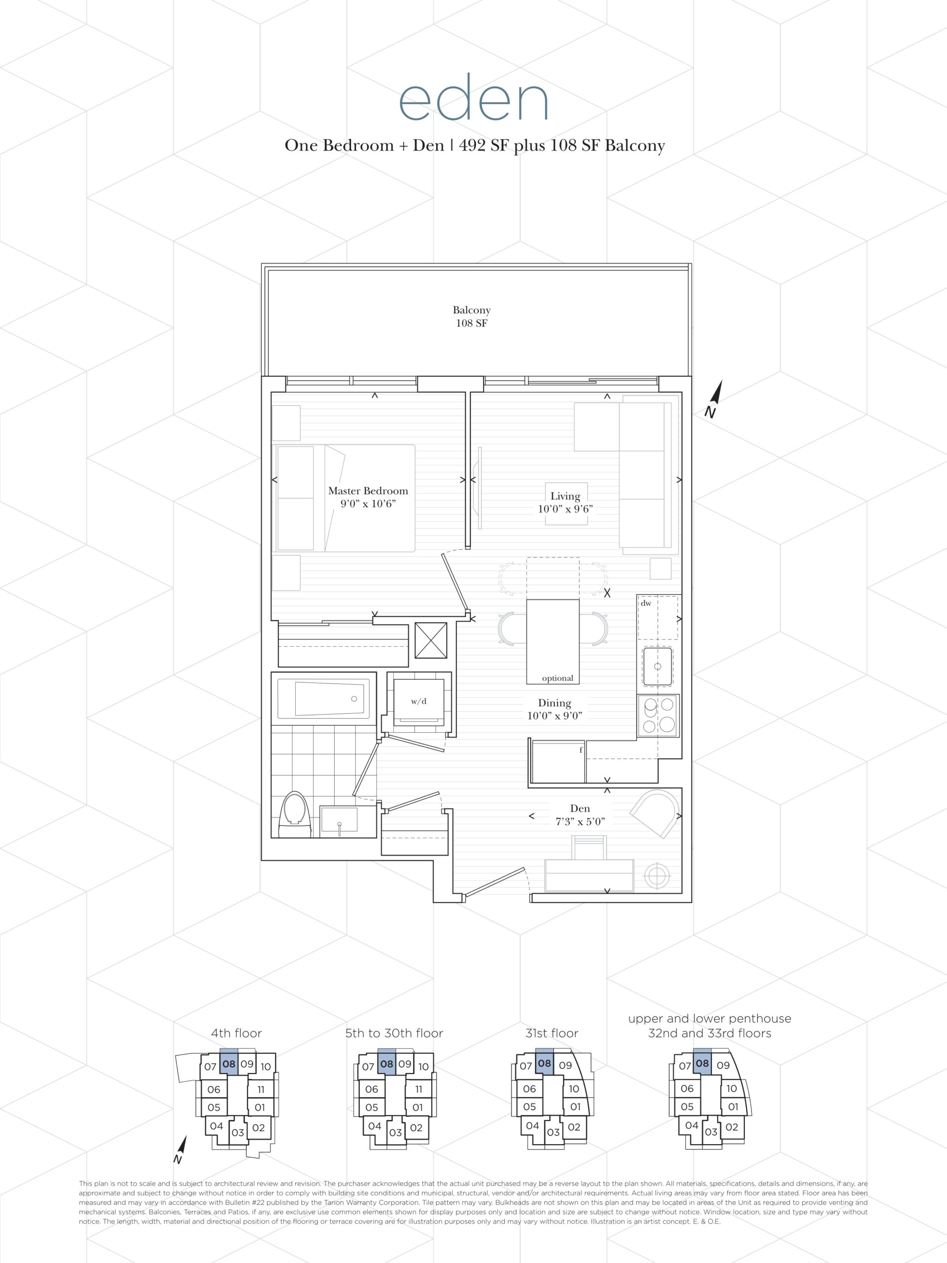 Eden floor plan
