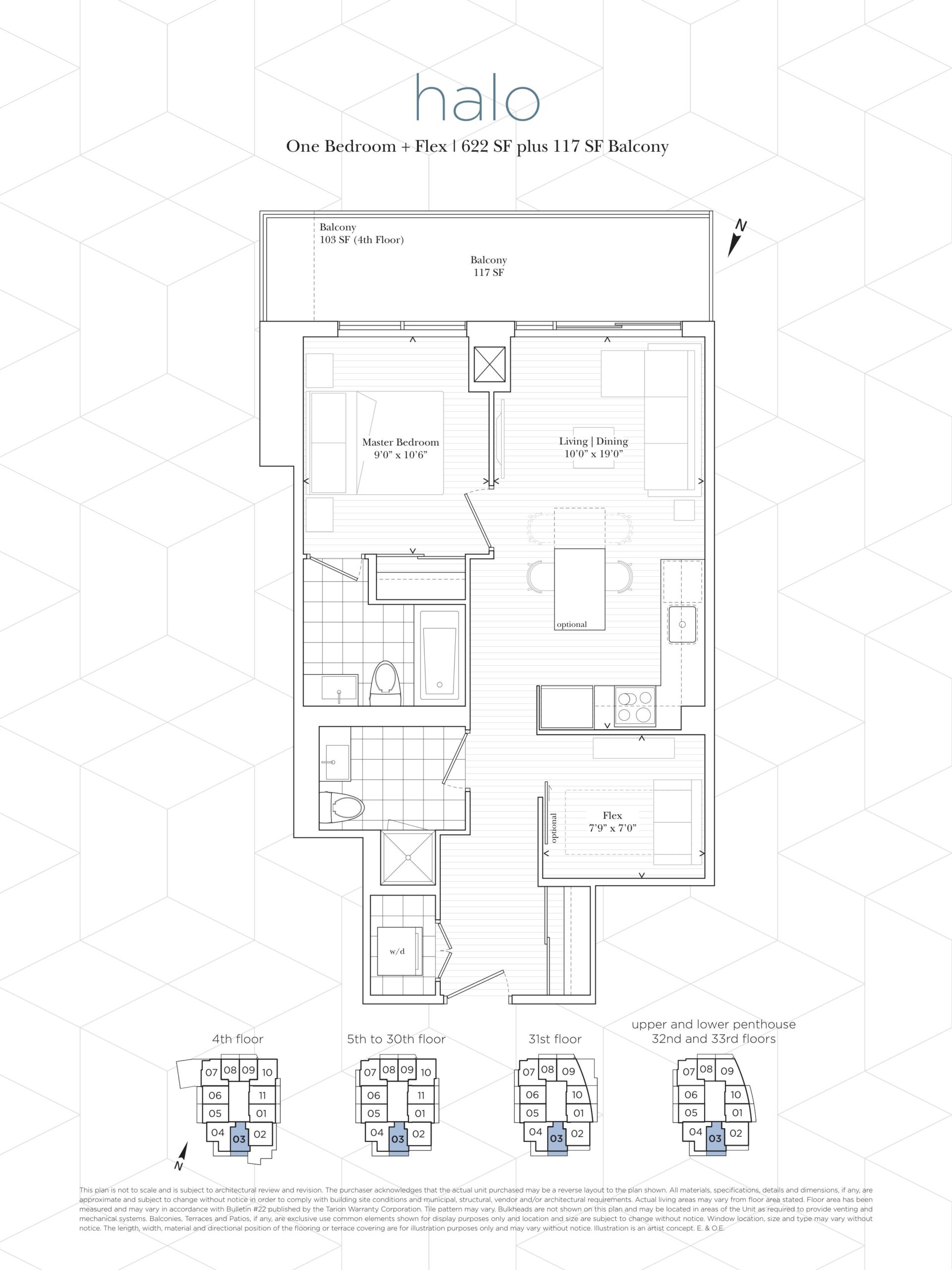 Halo floor plan