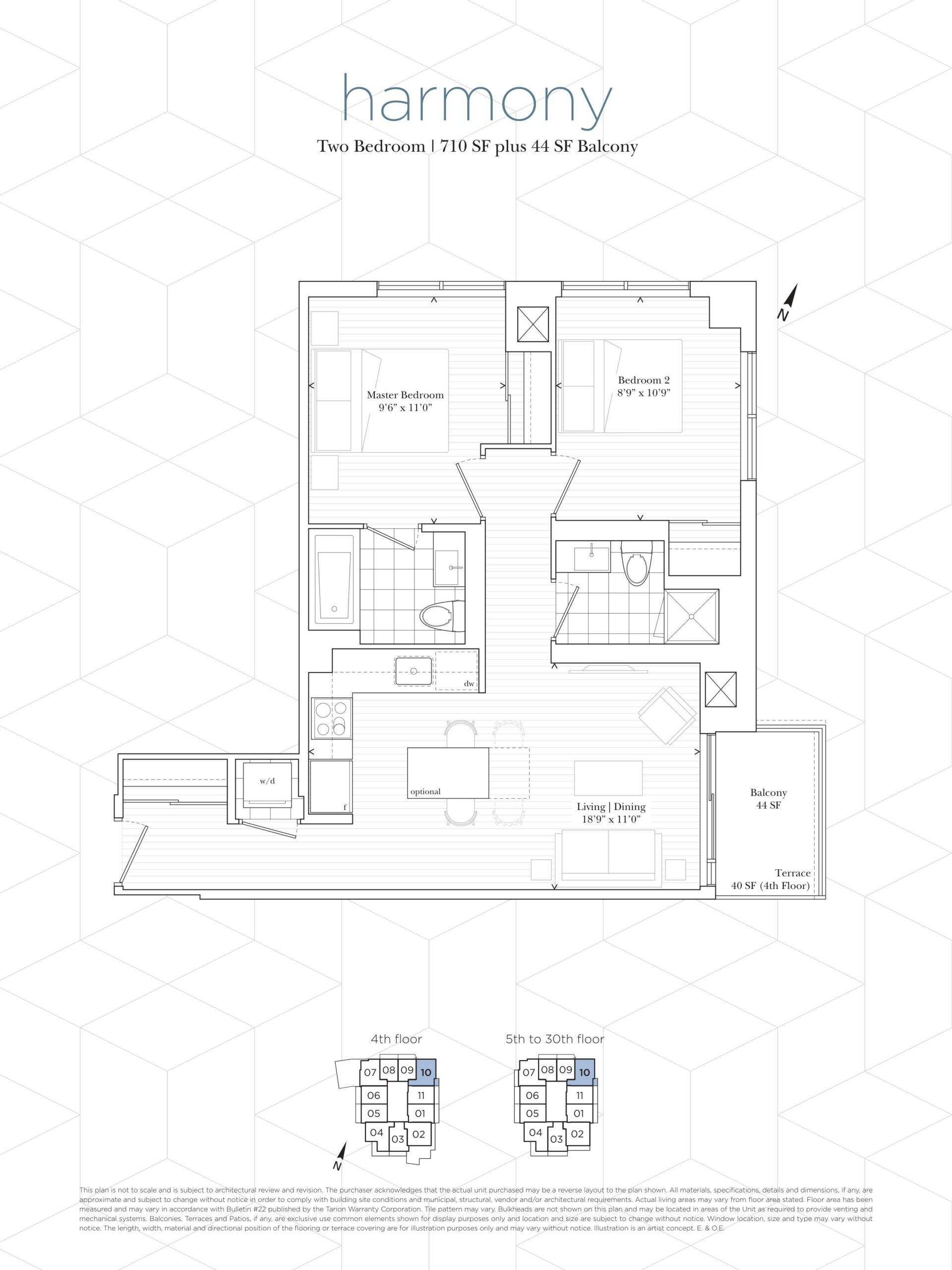 Harmony floor plan