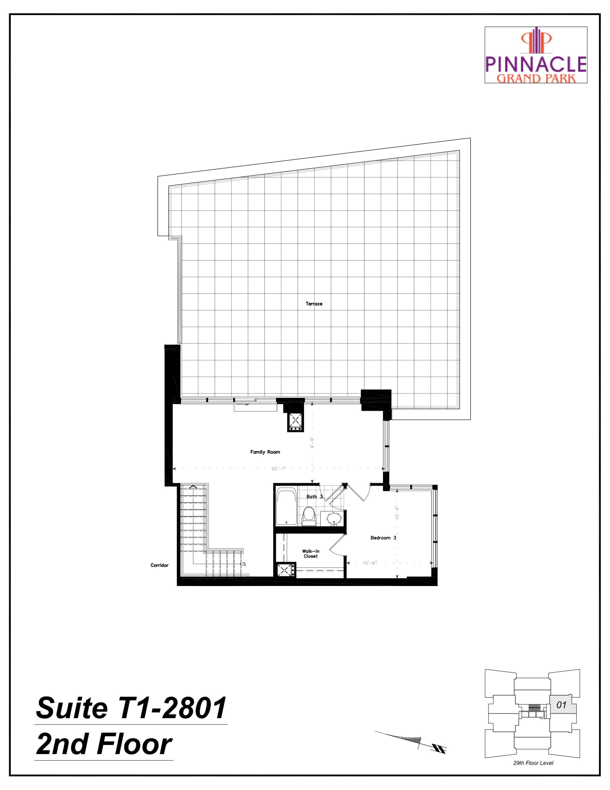 Suite T1-2801 - 2nd Floor (2/2) floor plan