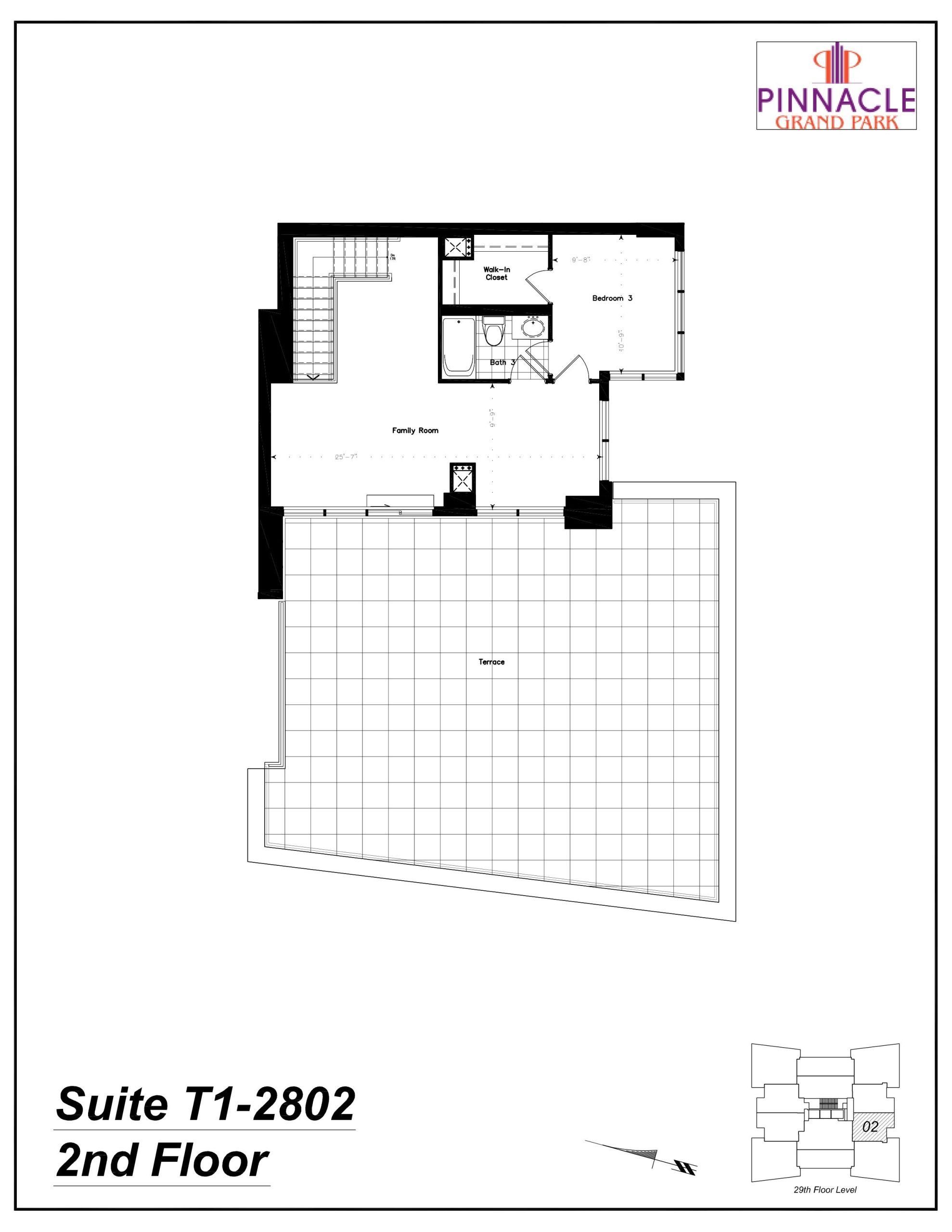 Suite T1-2802 - 2nd Floor (2/2) floor plan