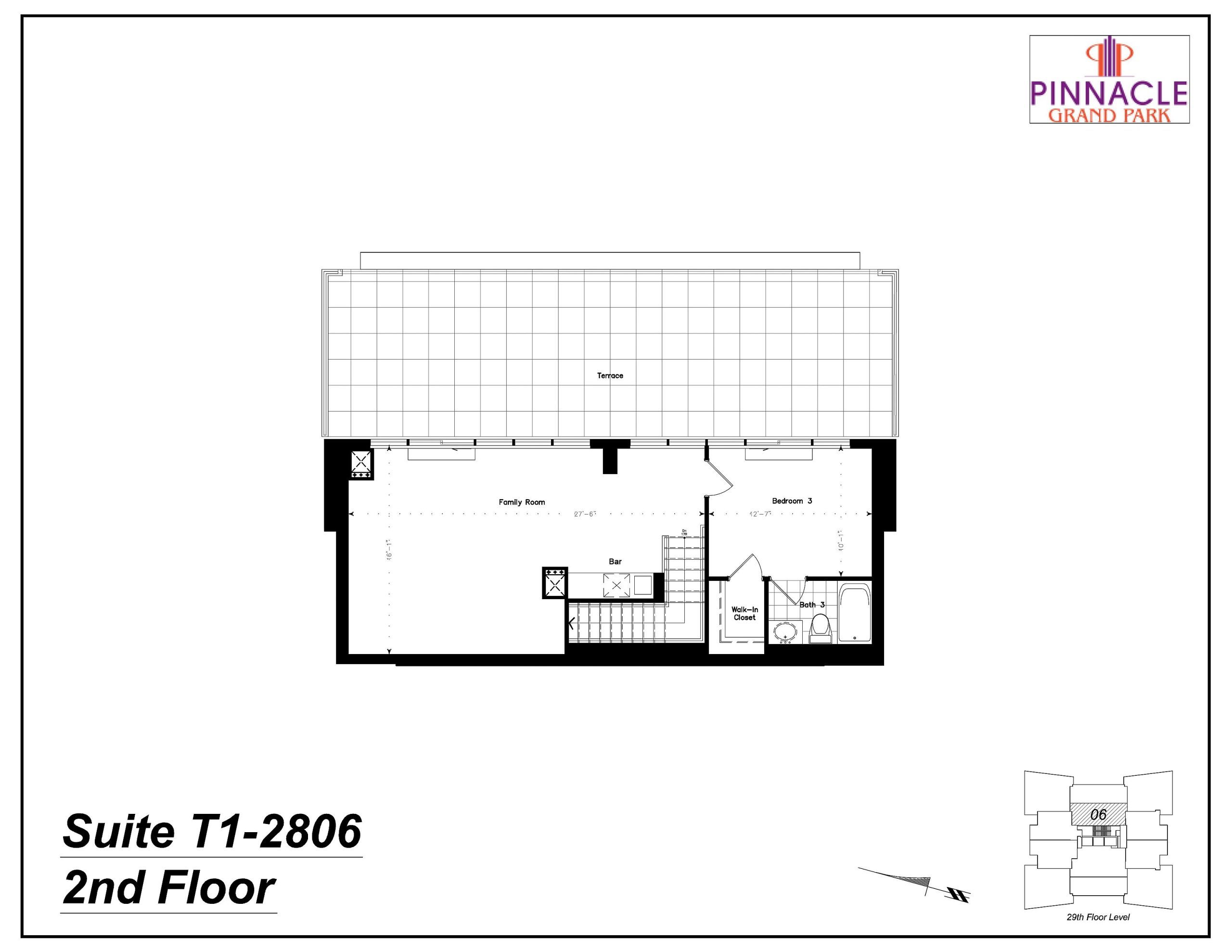 Suite T1-2806 - 2nd Floor (2/2) floor plan
