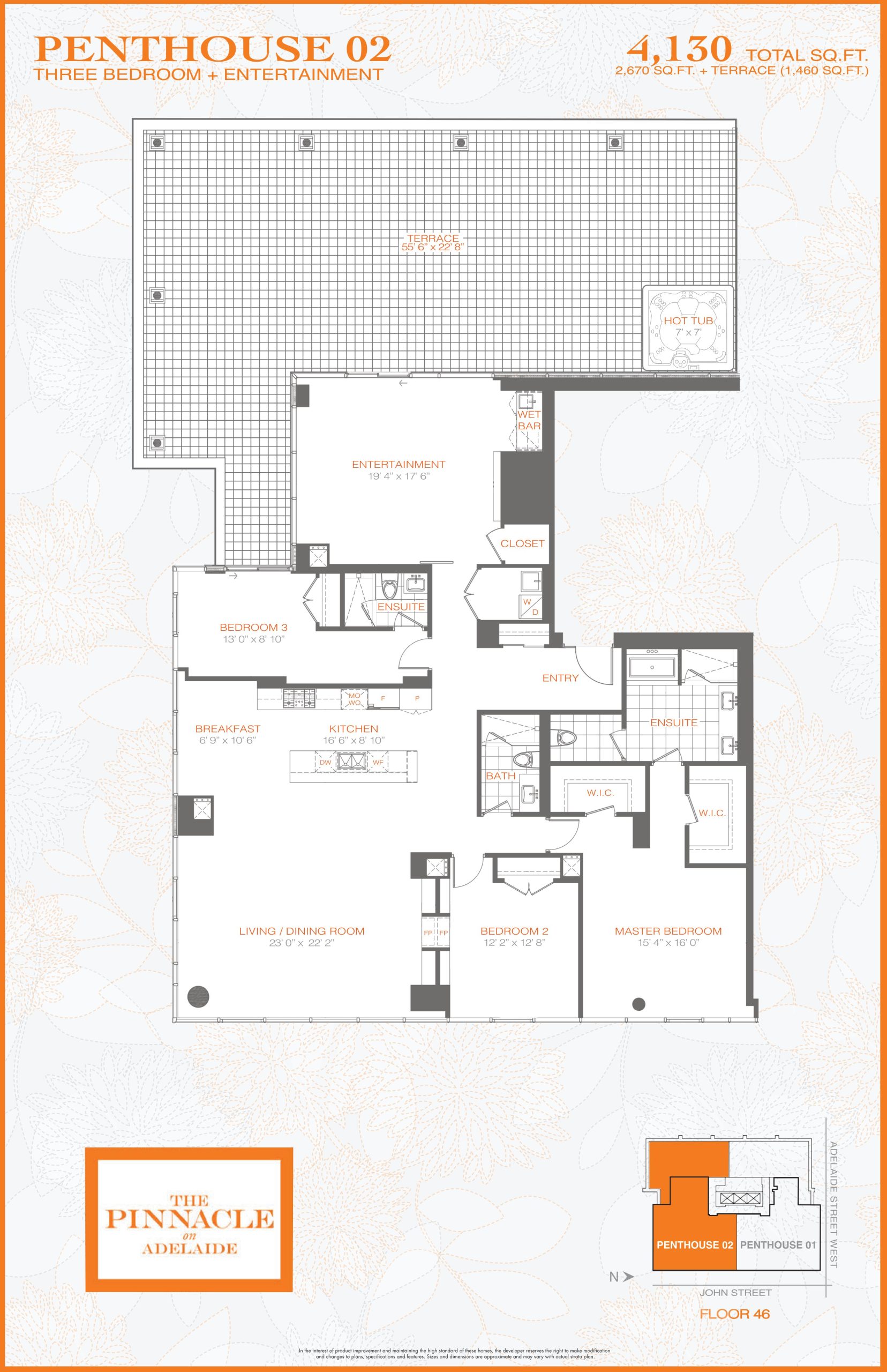 Penthouse 02 floor plan