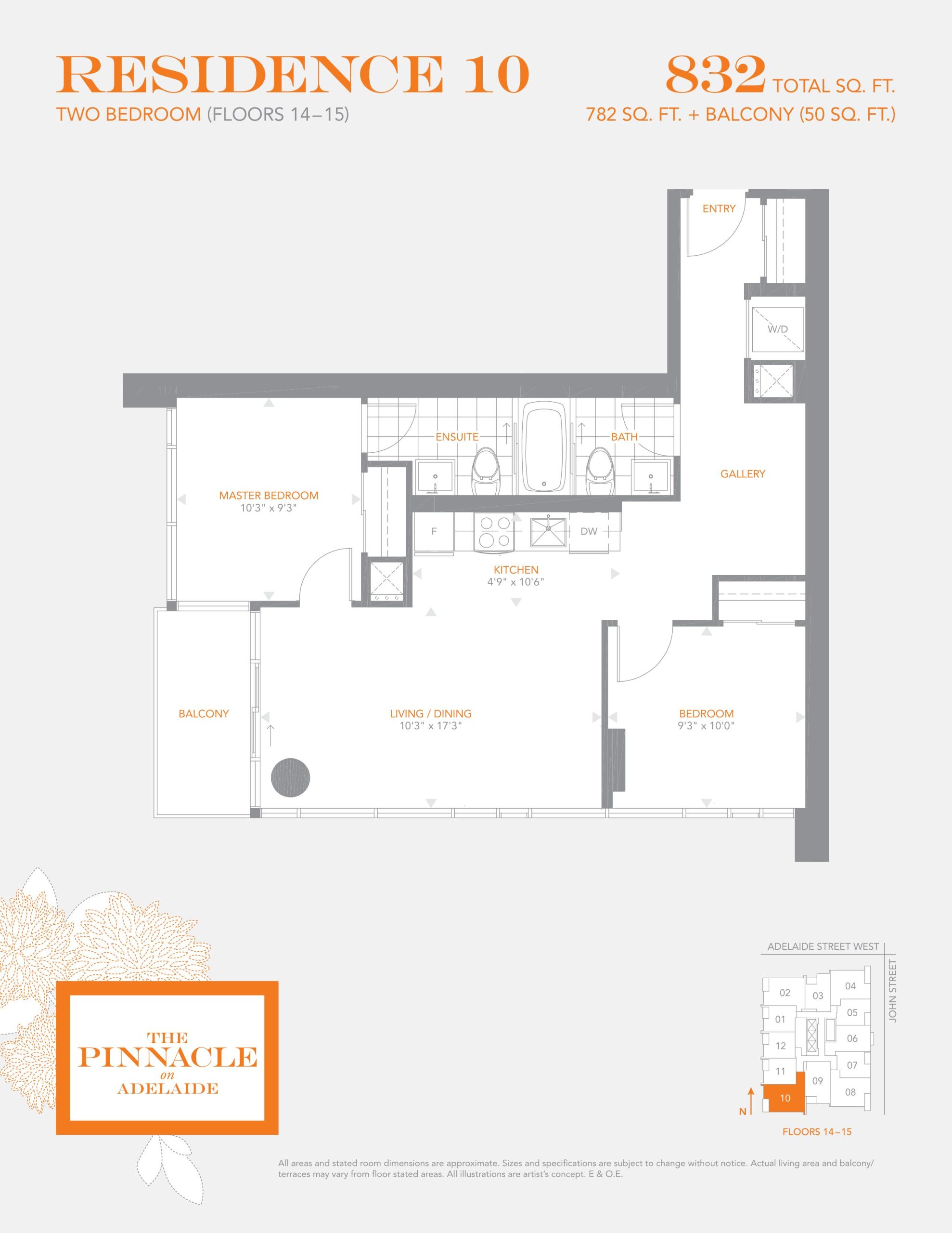 Residence 10 floor plan