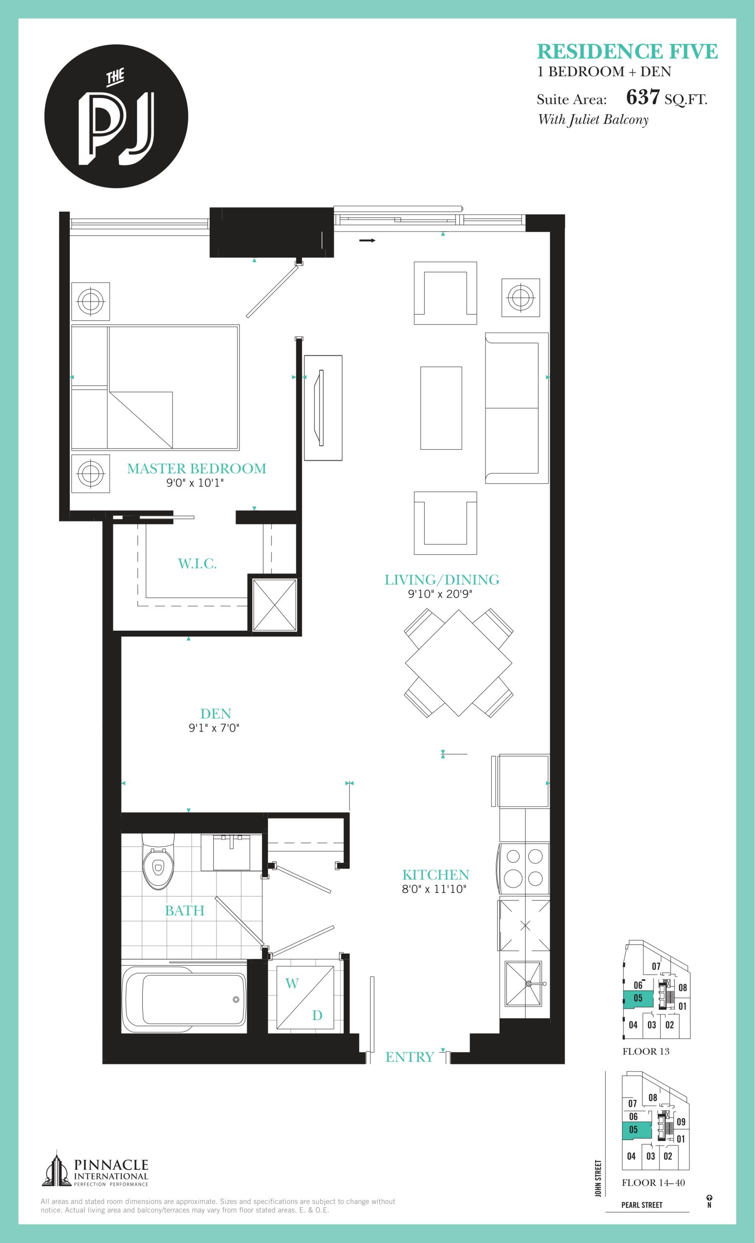 Residence Five floor plan