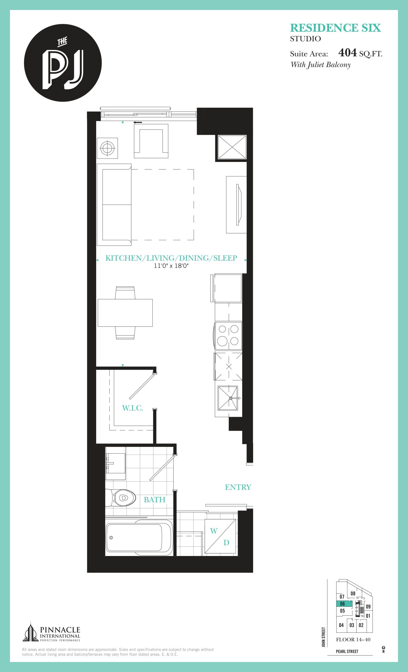 Residence Six floor plan