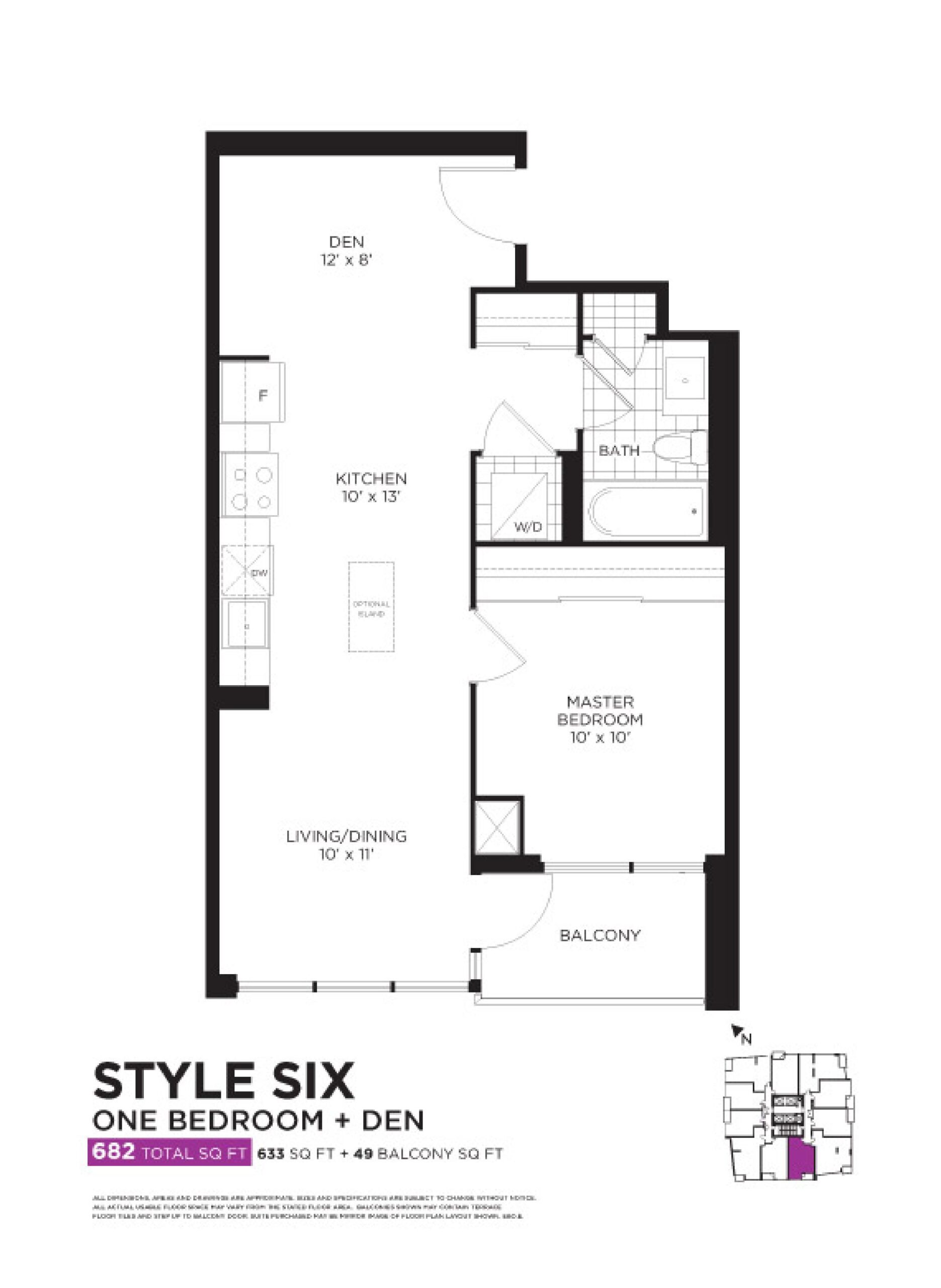 Style Six floor plan
