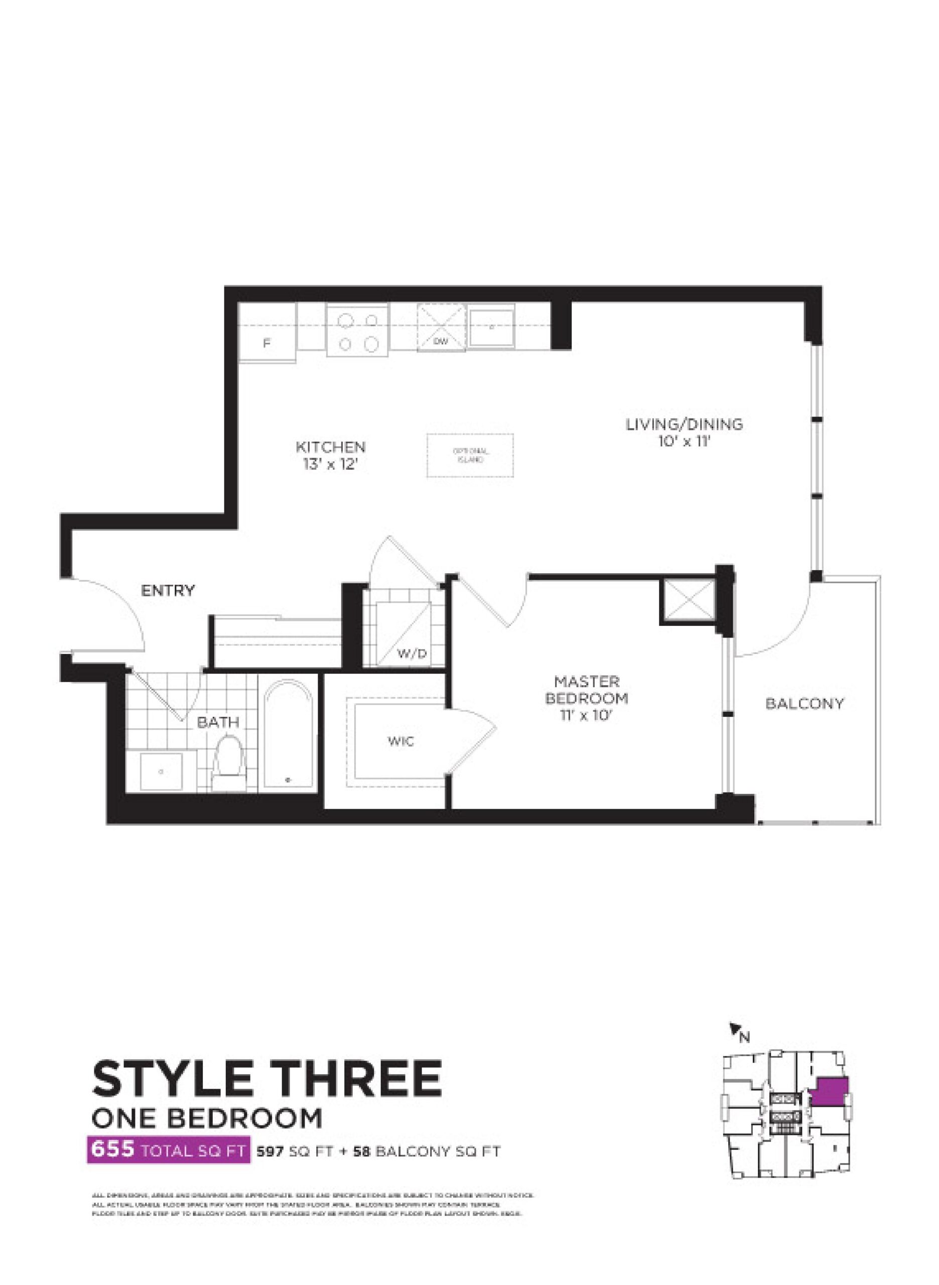 Style Three floor plan