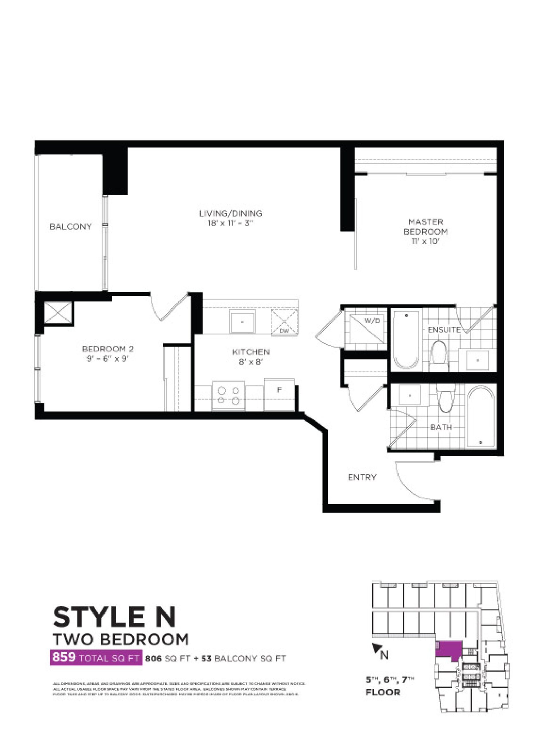 Style N floor plan