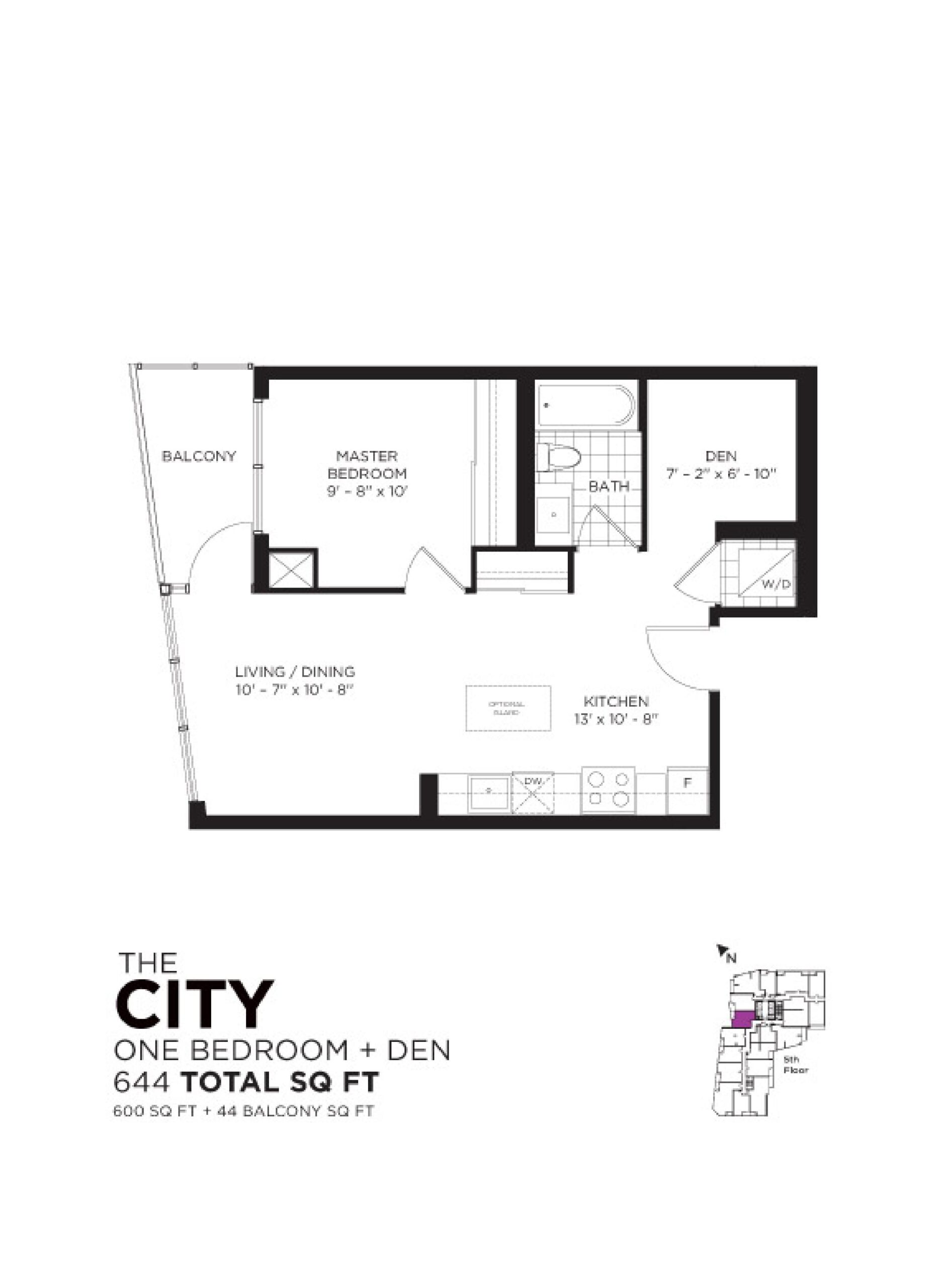 The City floor plan