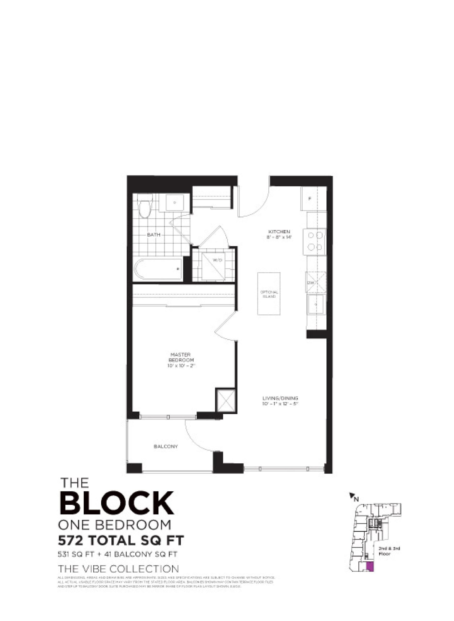 The Block floor plan