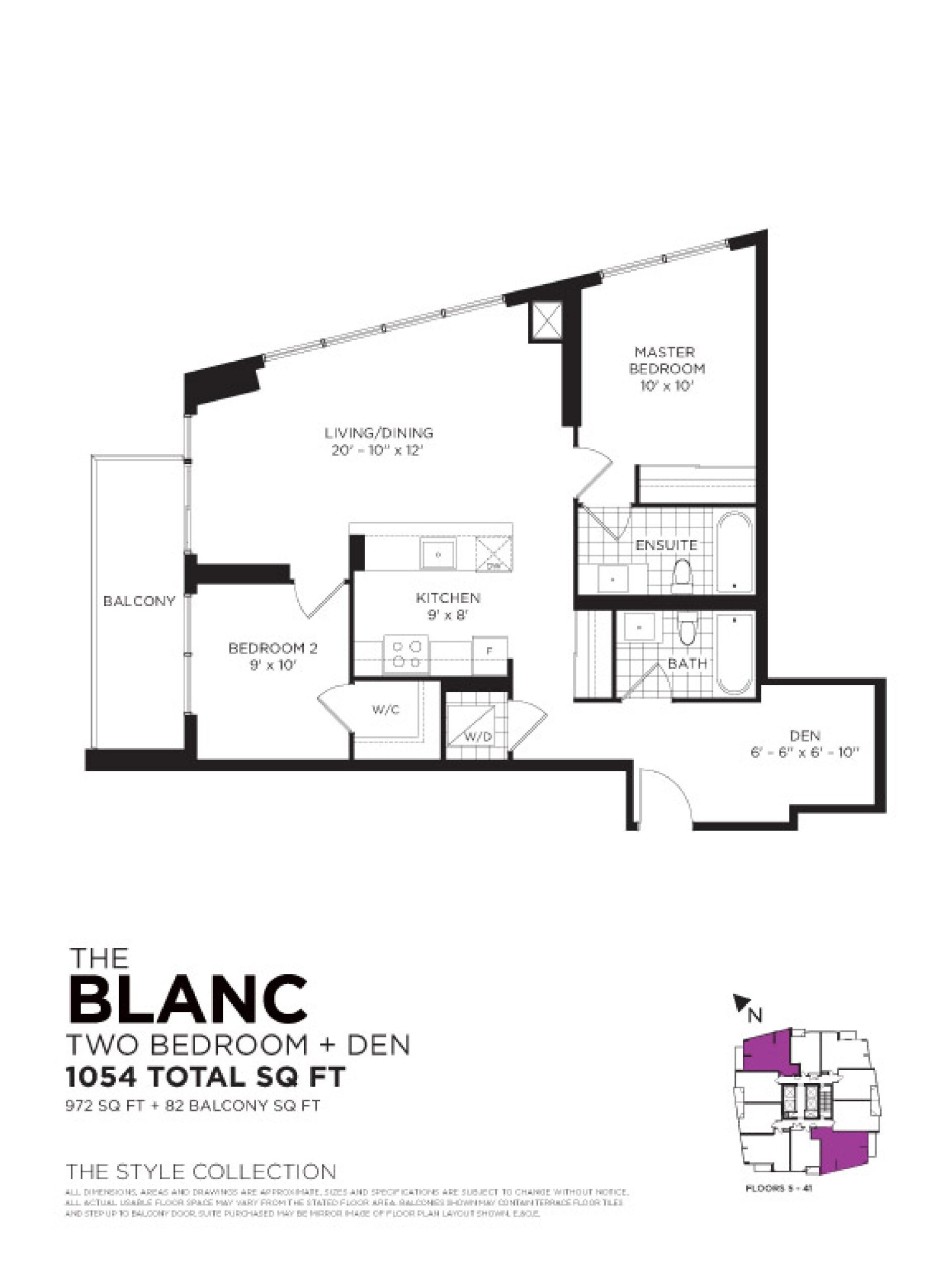 The Blanc floor plan