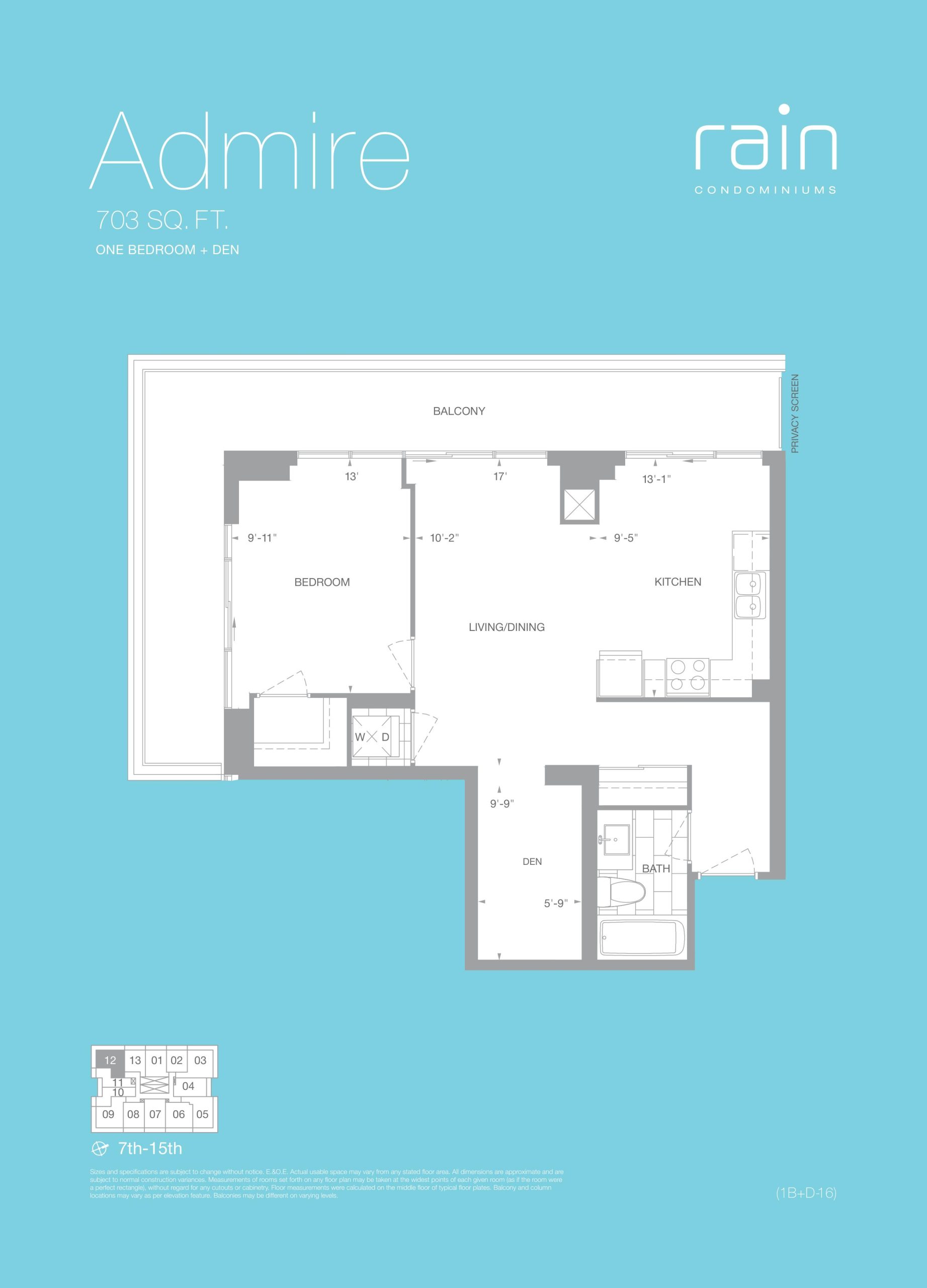 Admire floor plan