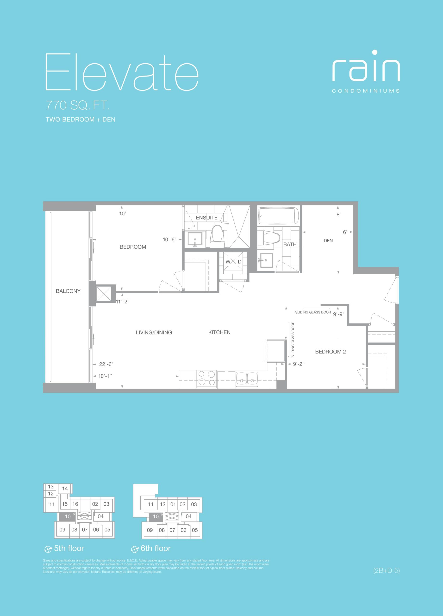 Elevate floor plan