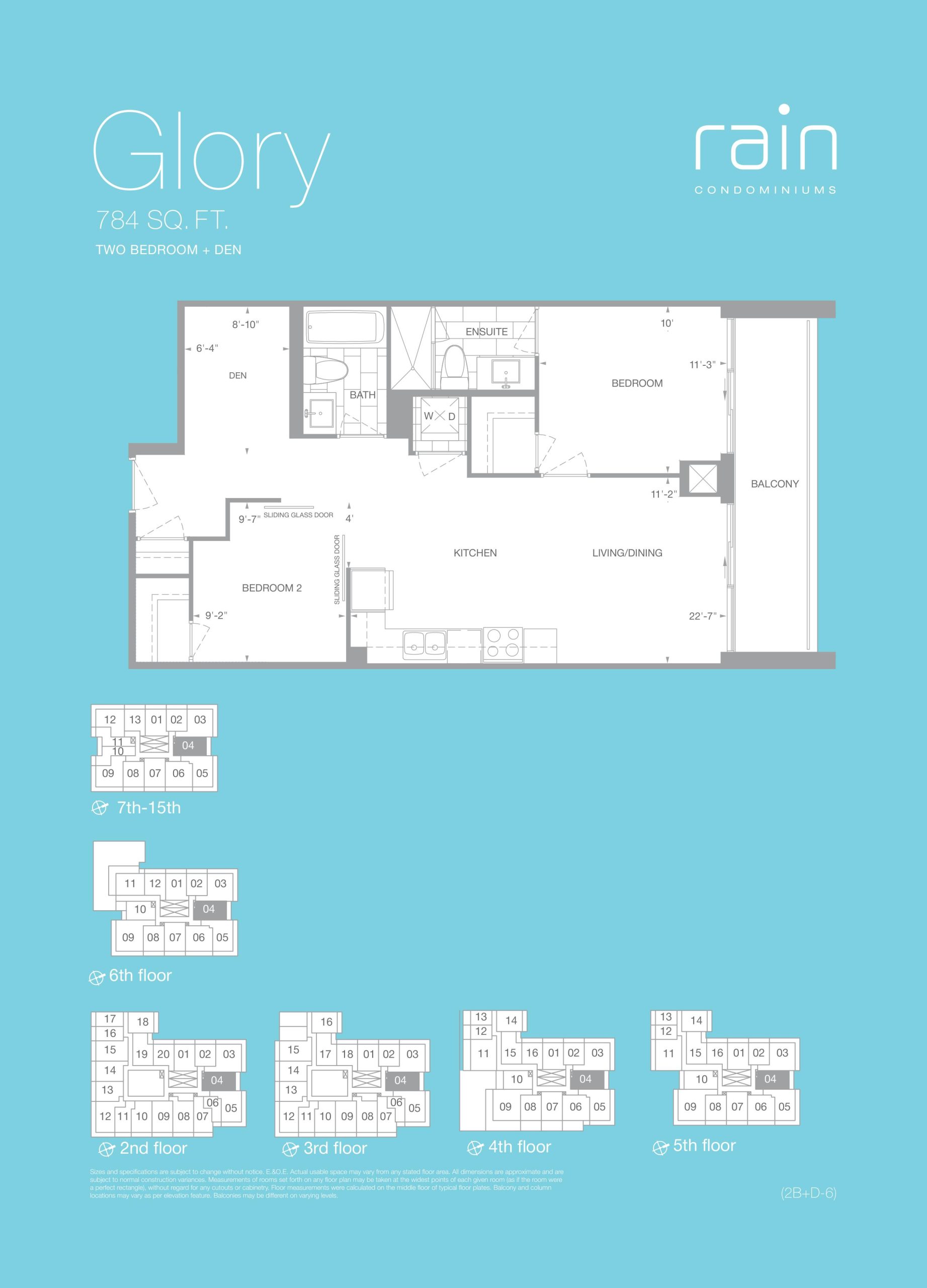 Glory floor plan