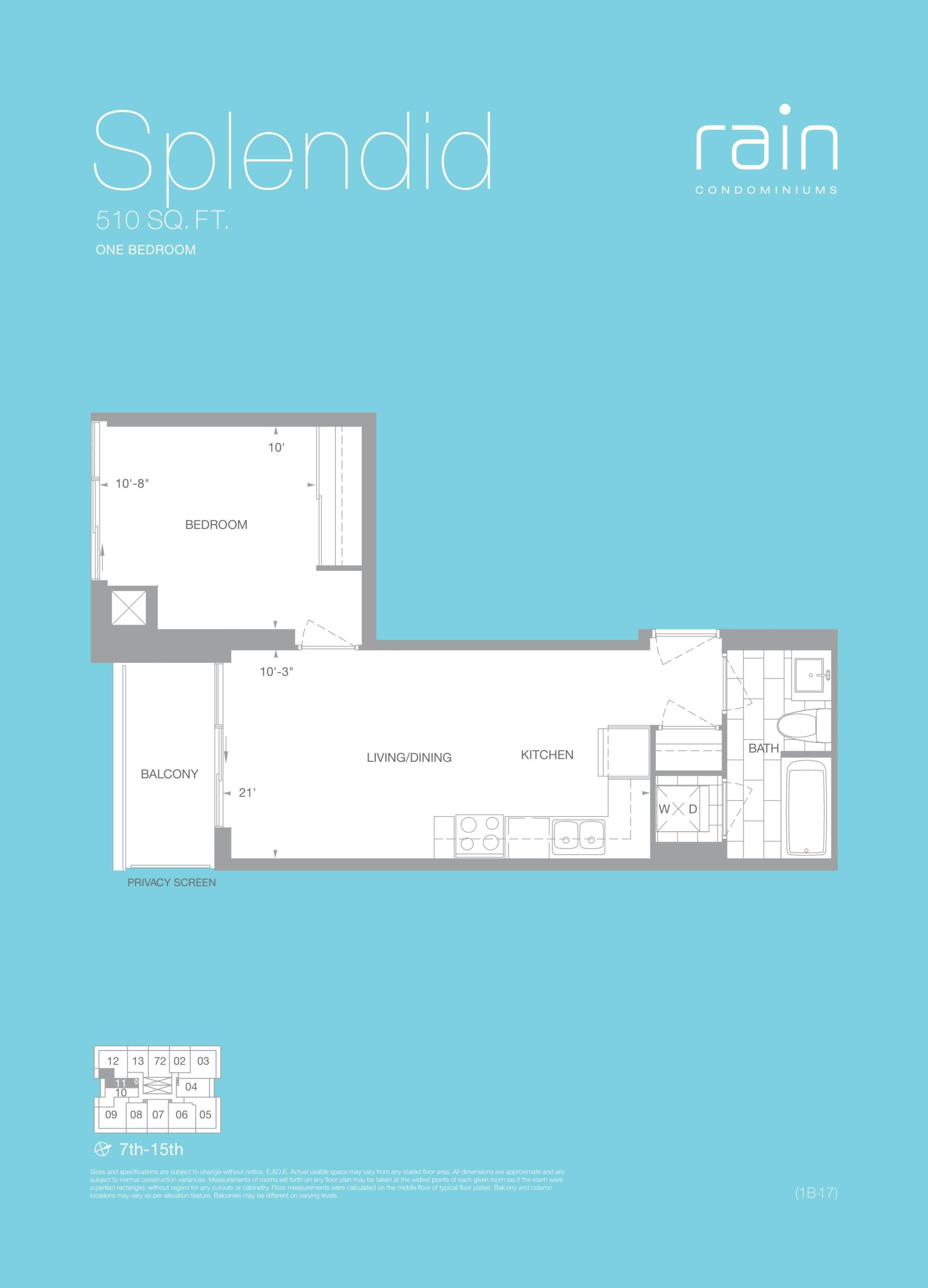 Splendid floor plan