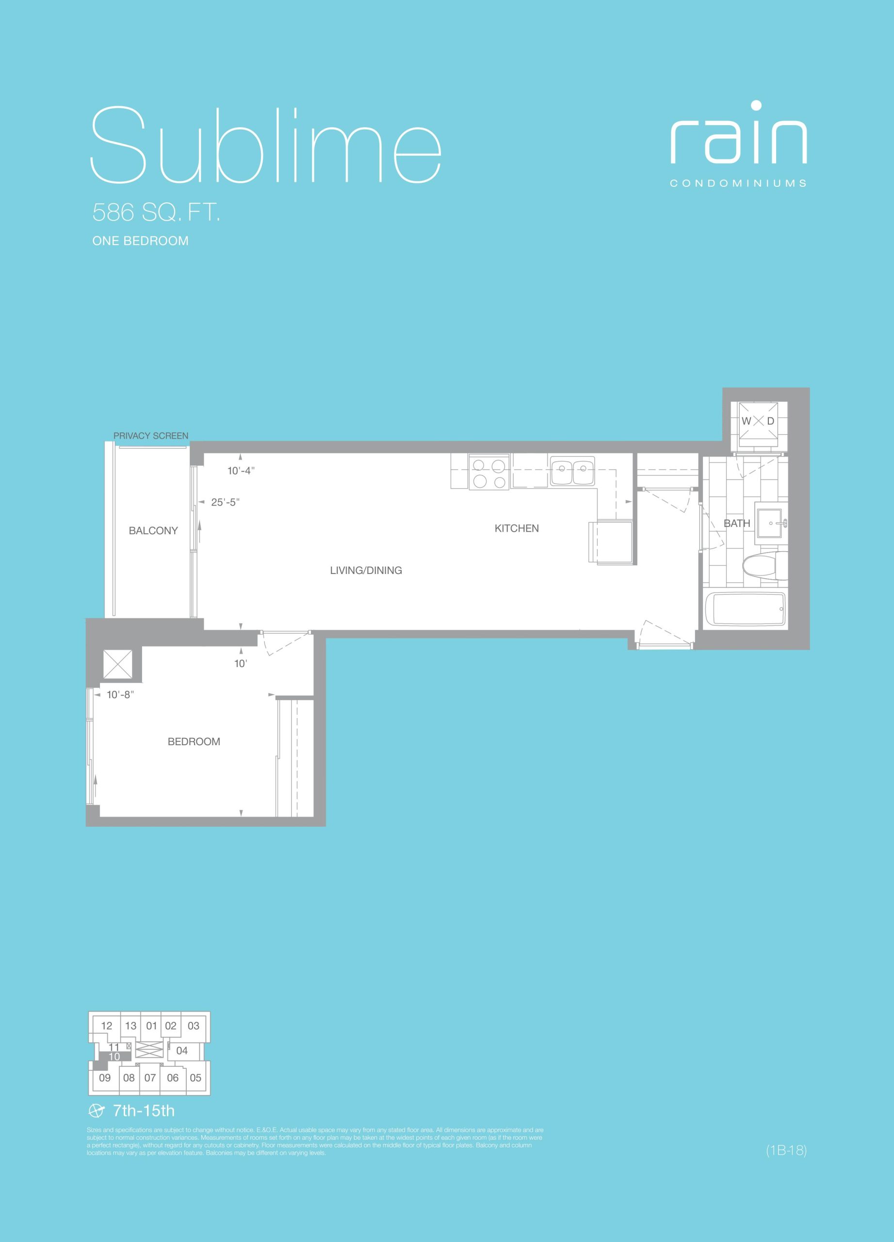 Sublime floor plan
