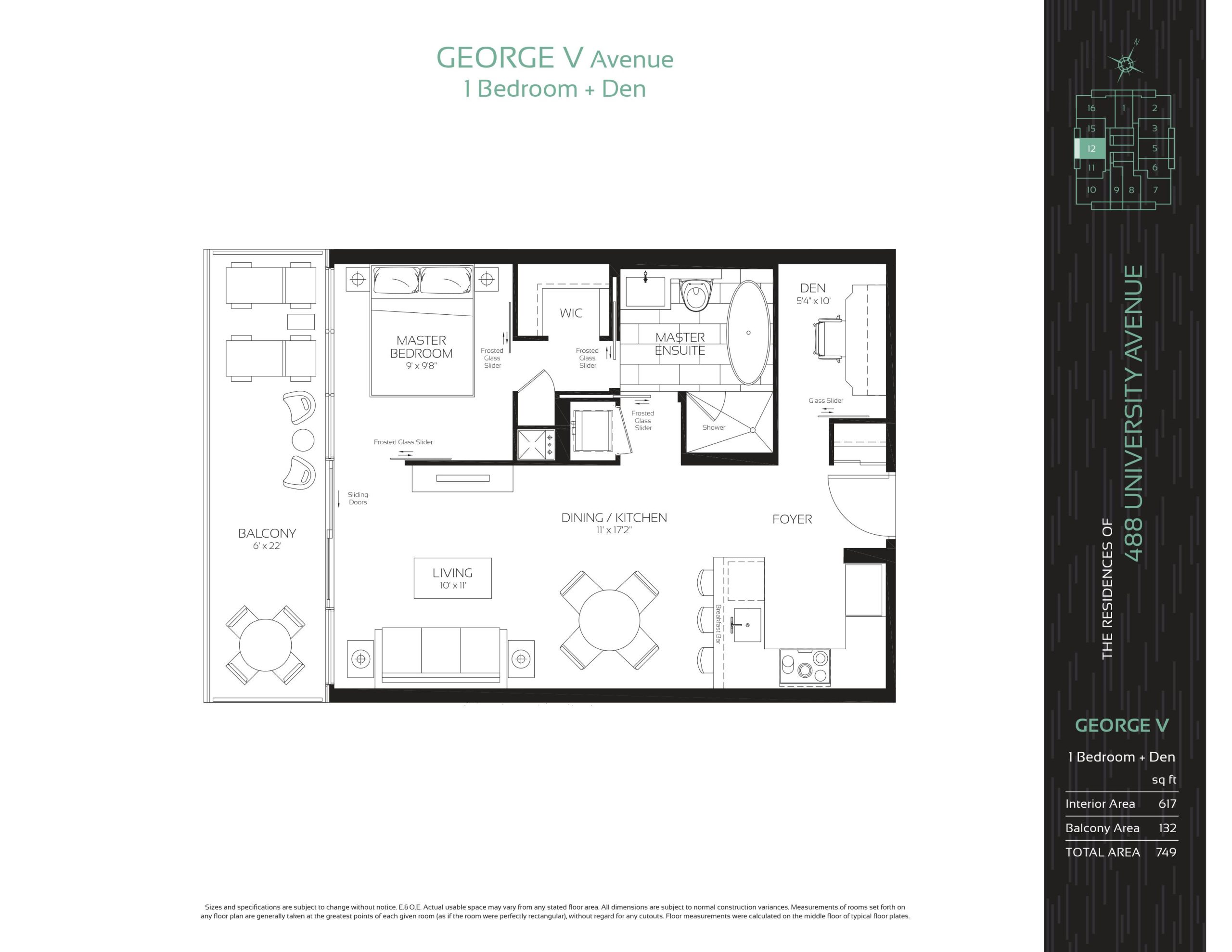 GEORGE V Avenue floor plan