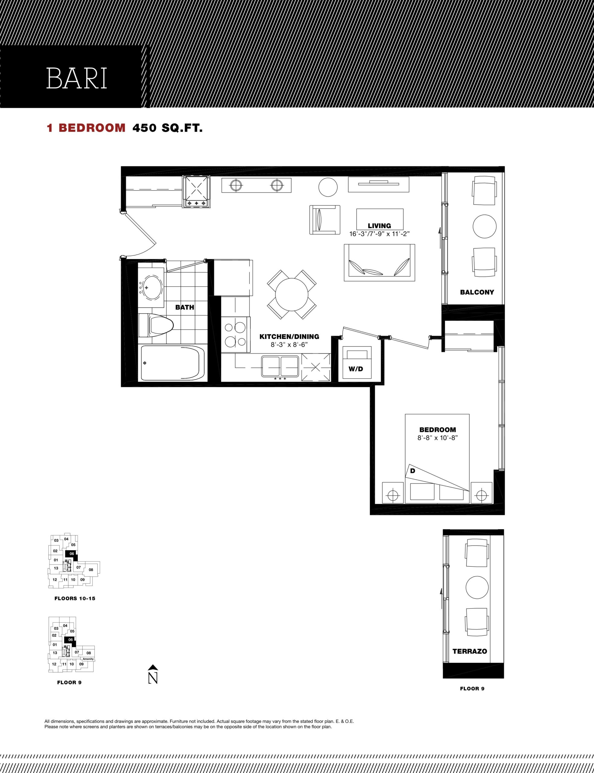Bari floor plan