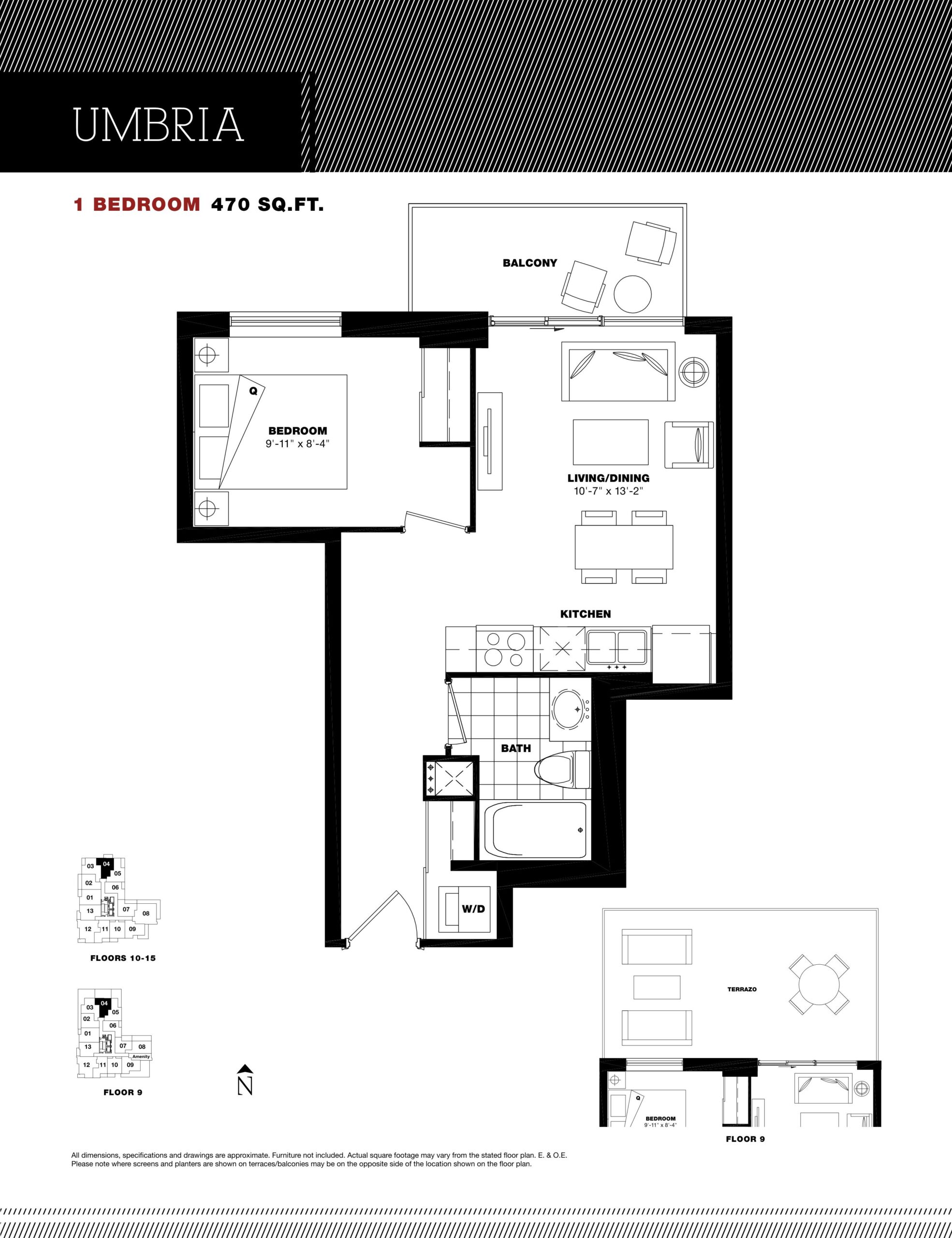 Umbria floor plan