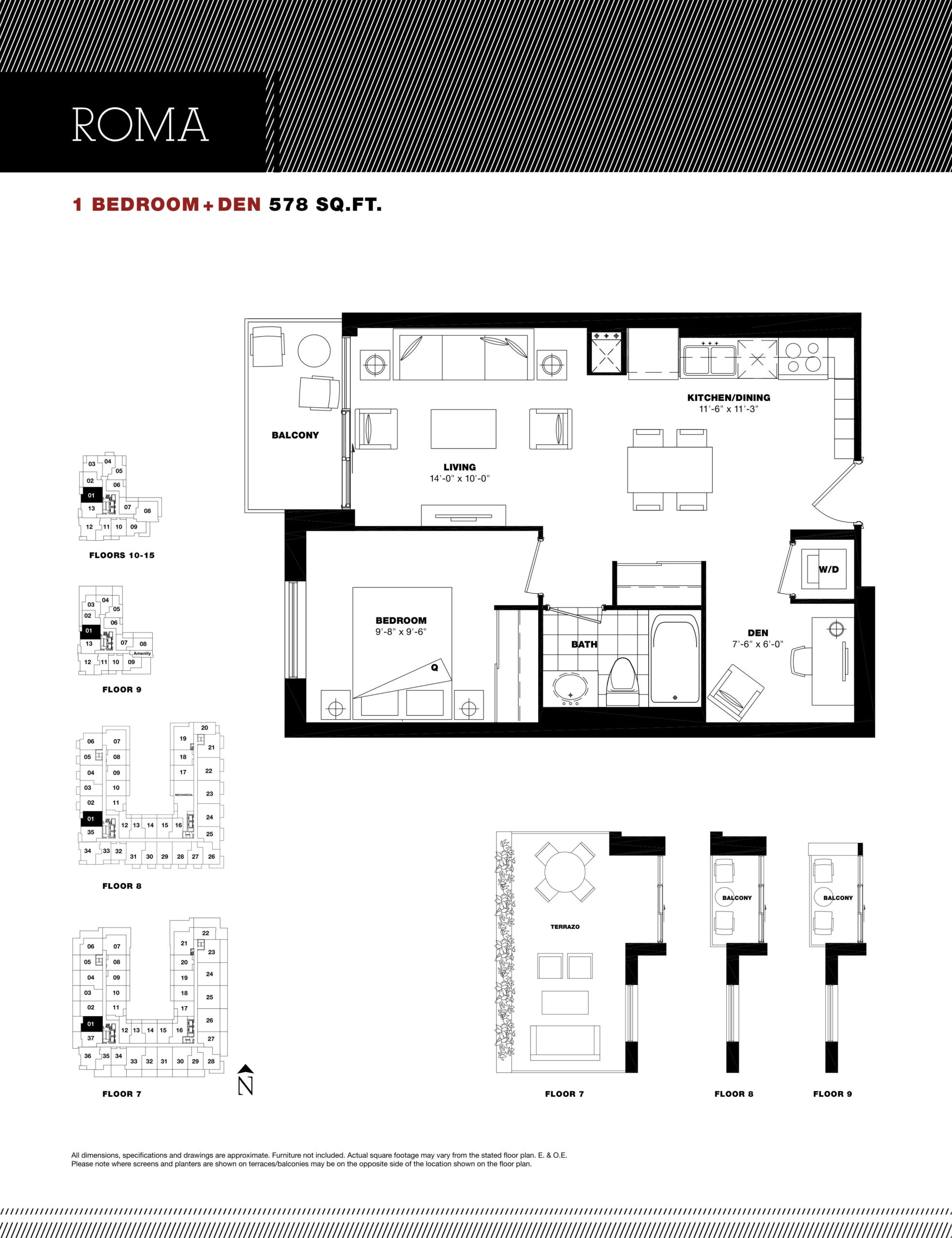 Roma floor plan